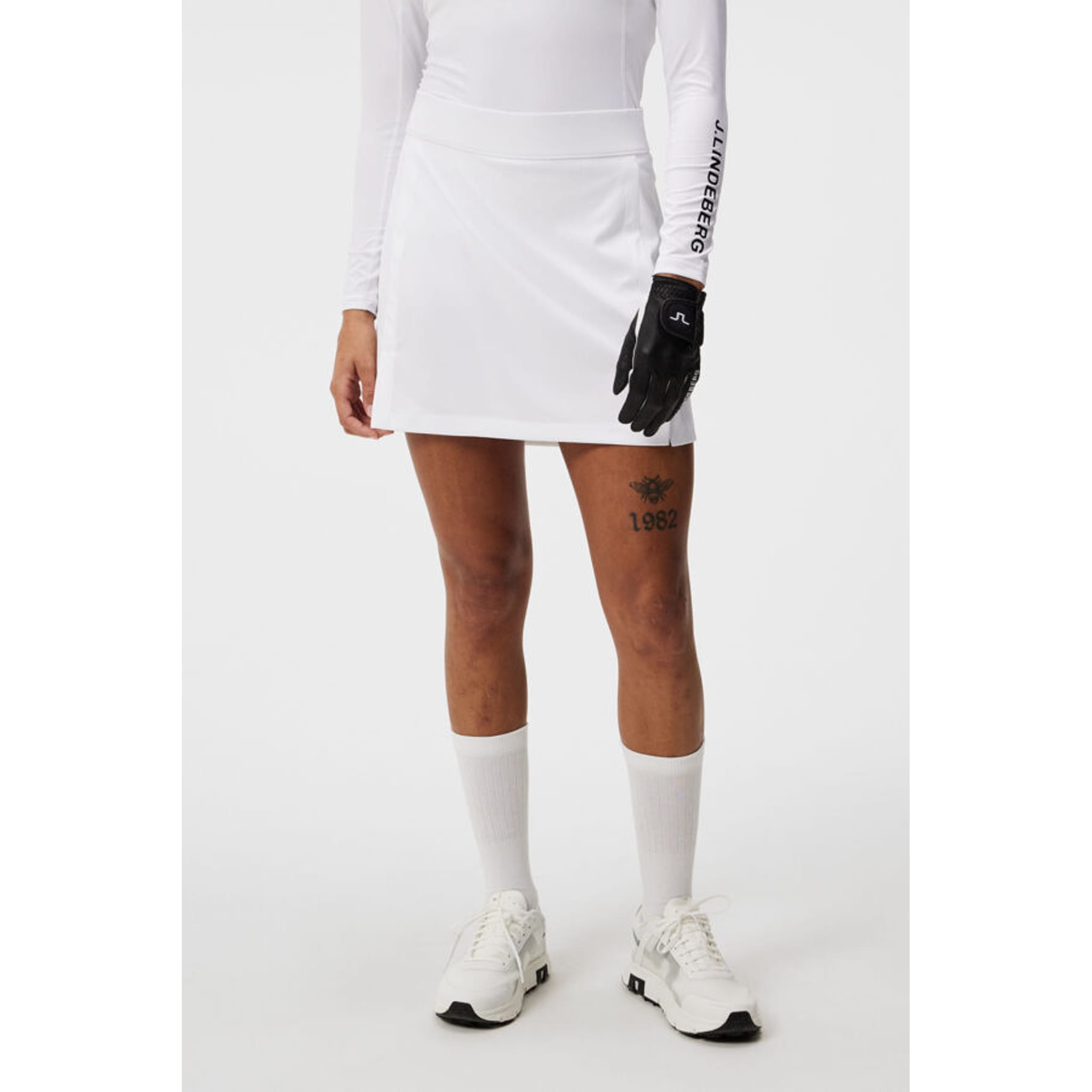 Jupe de golf mi-longue Amelie de J. Lindeberg pour femme