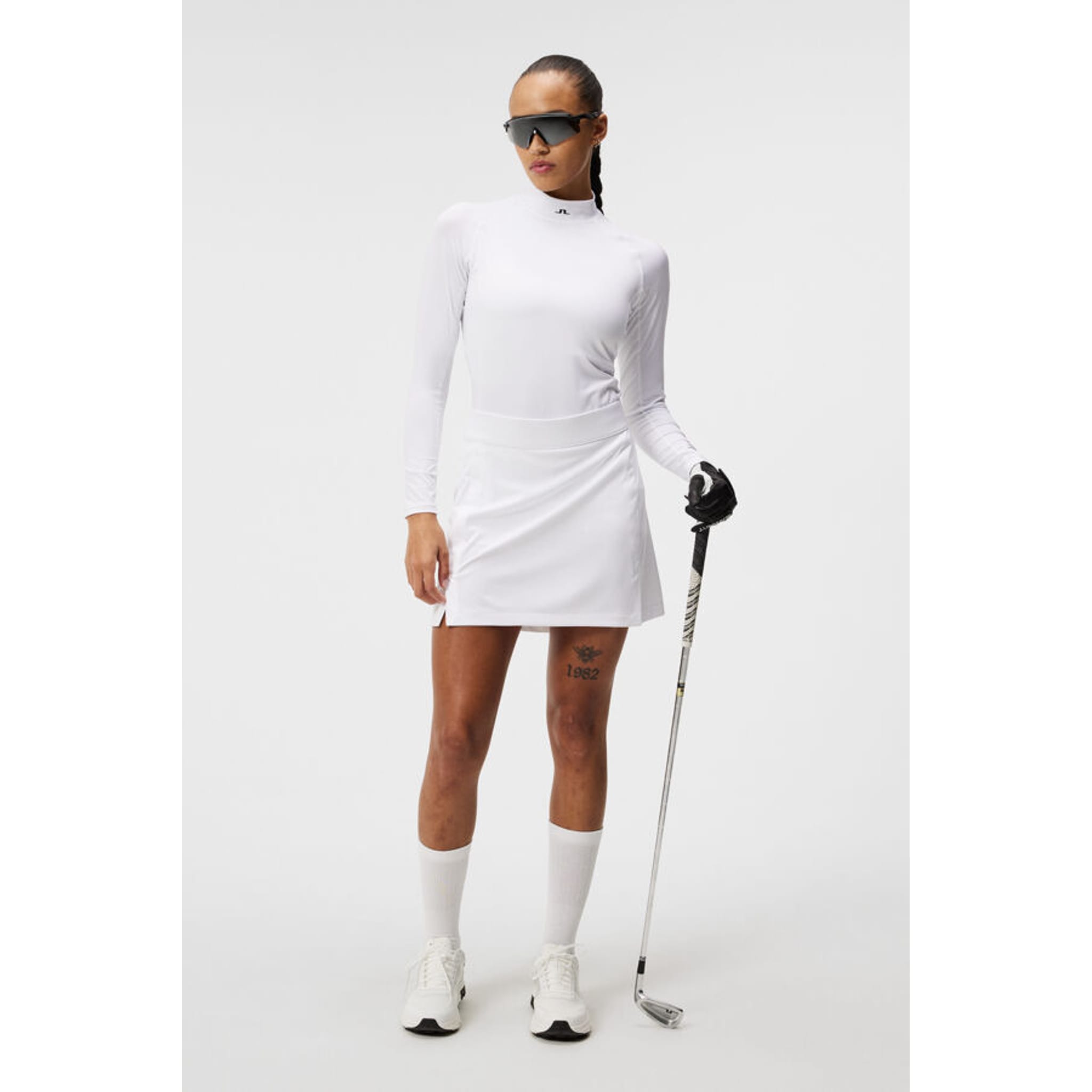 Jupe de golf mi-longue Amelie de J. Lindeberg pour femme