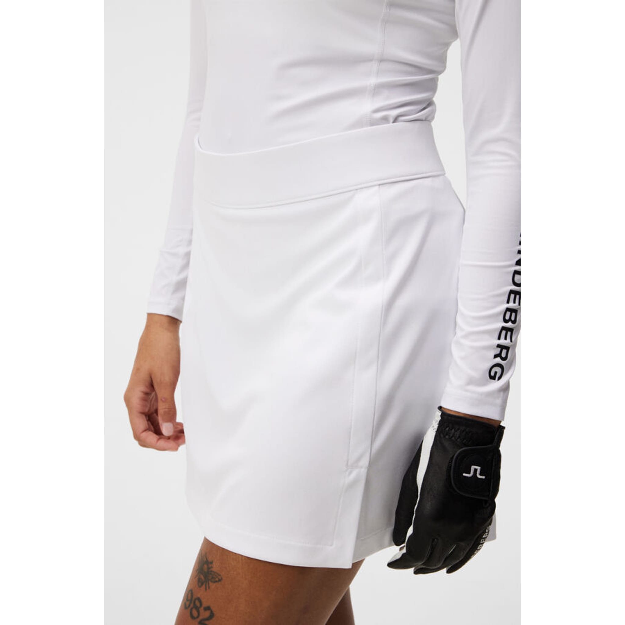 Jupe de golf mi-longue Amelie de J. Lindeberg pour femme