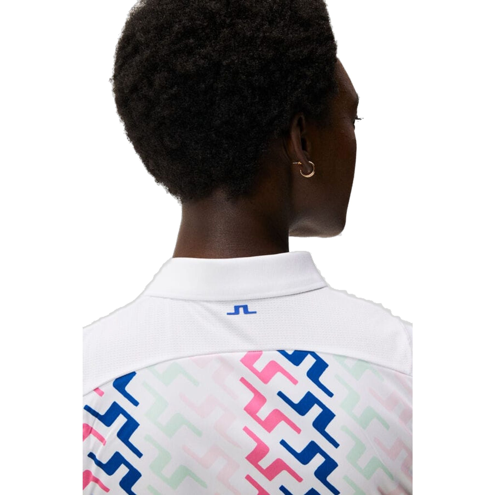 J. Lindeberg Annie Top Femmes Pont peint rose Femmes