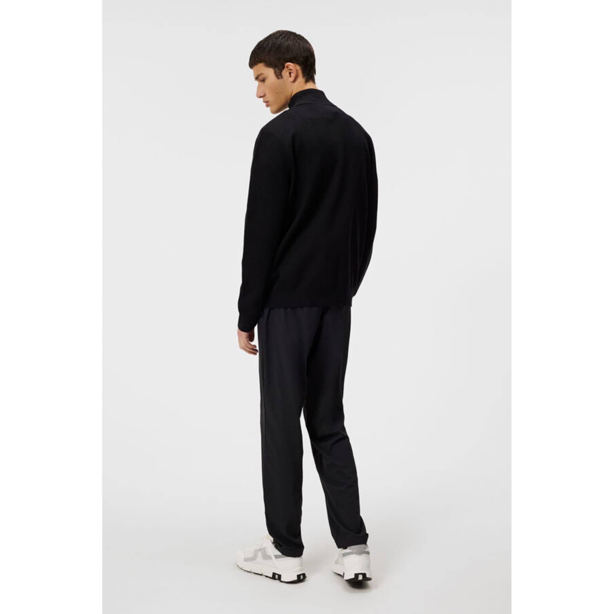 J. Lindeberg Bridge Pull hybride tricoté pour hommes