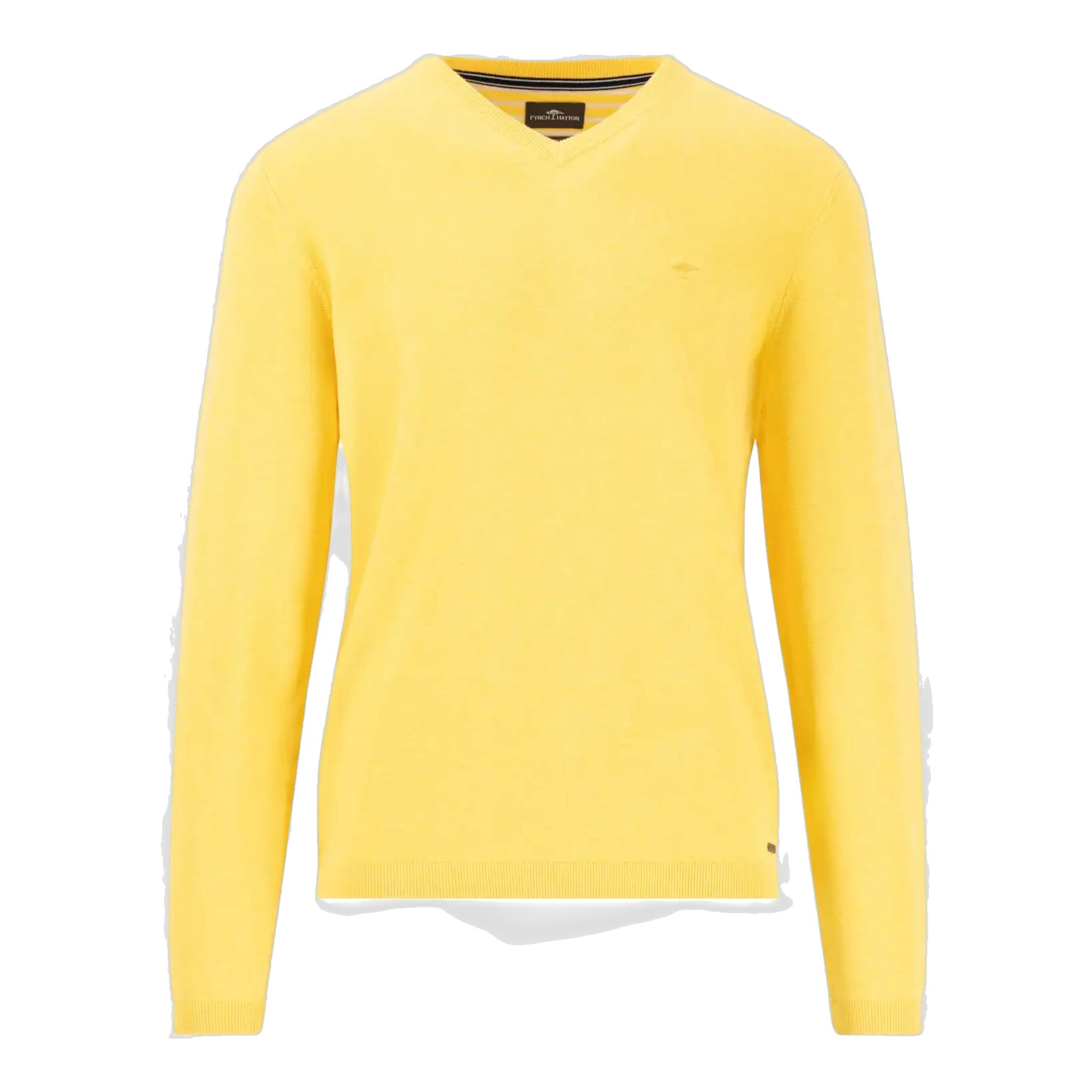 T-shirt Fynch Hatton Air Cotton à col en V pour hommes