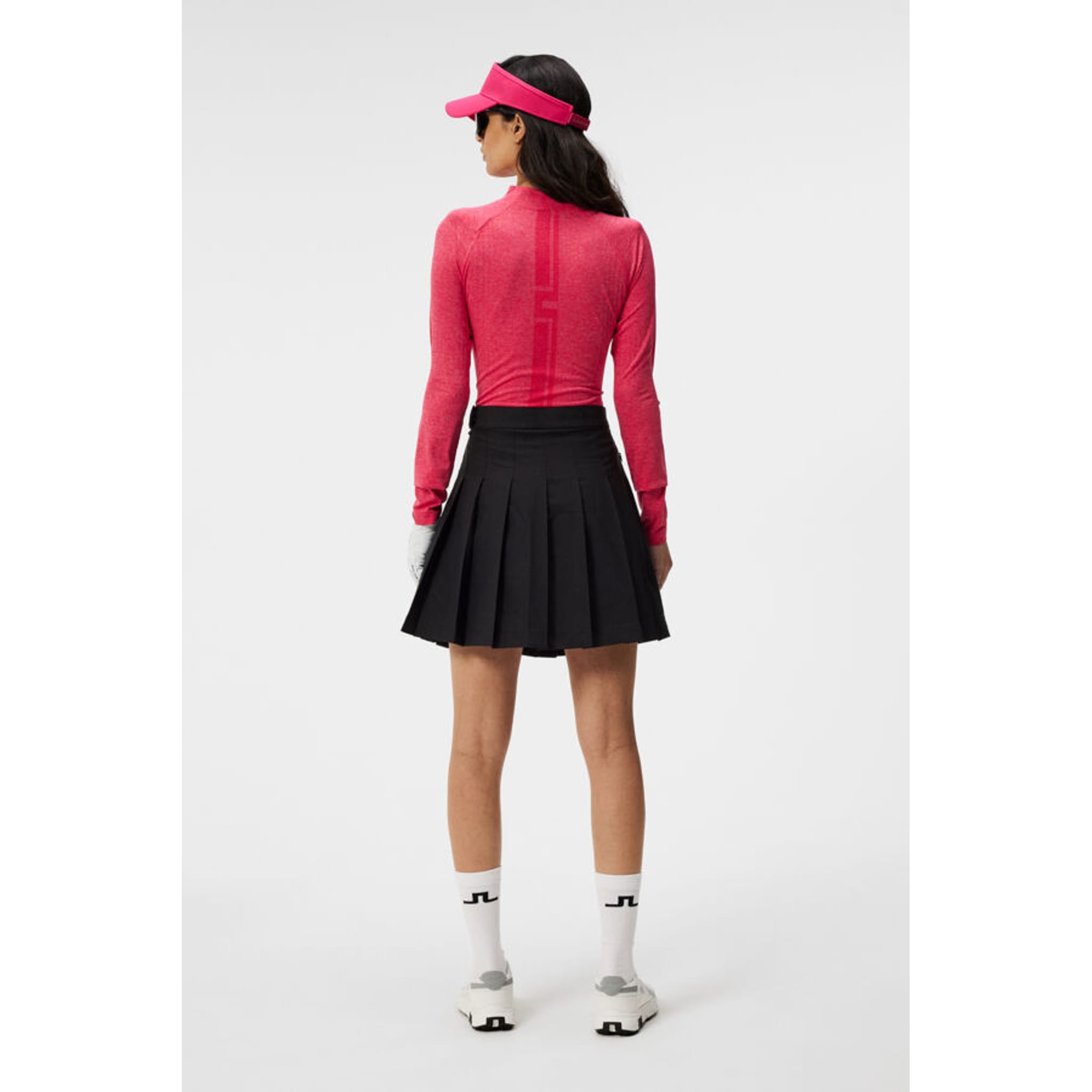 J. Lindeberg Camilla Top Femme Rose Red Melange Femme