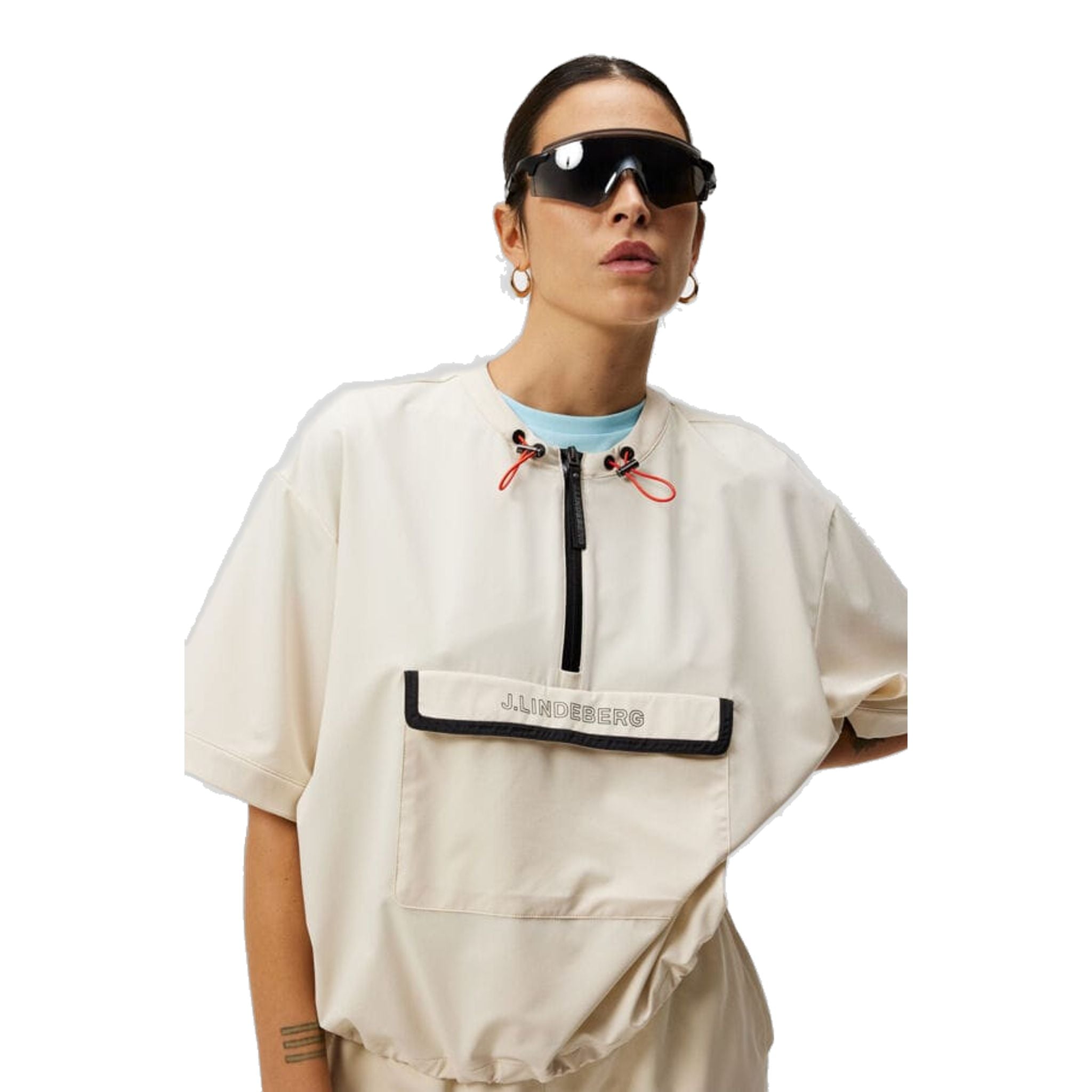 J. Lindeberg Chrisann Pull à manches courtes Femme