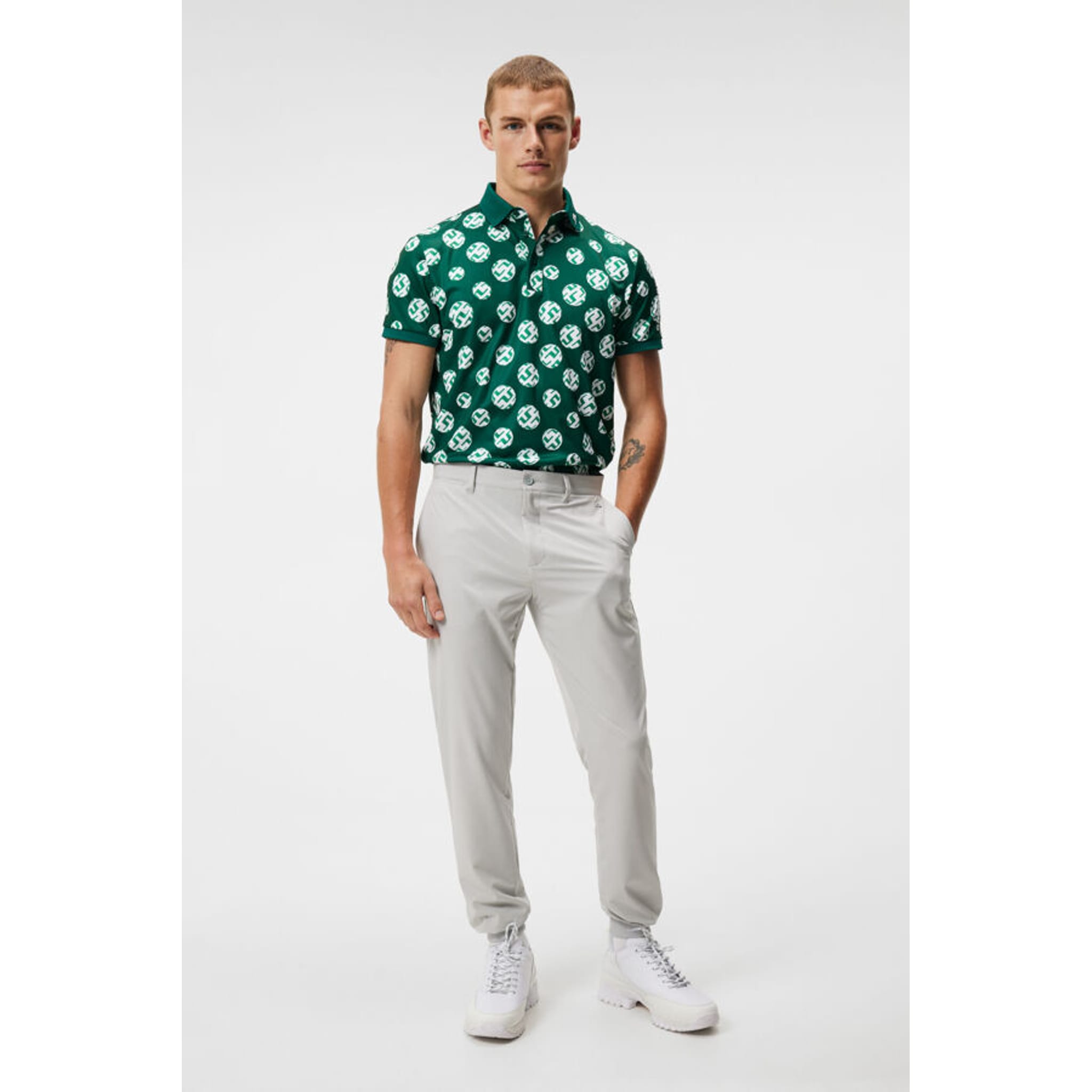 Pantalon de jogging à revers J. Lindeberg pour hommes