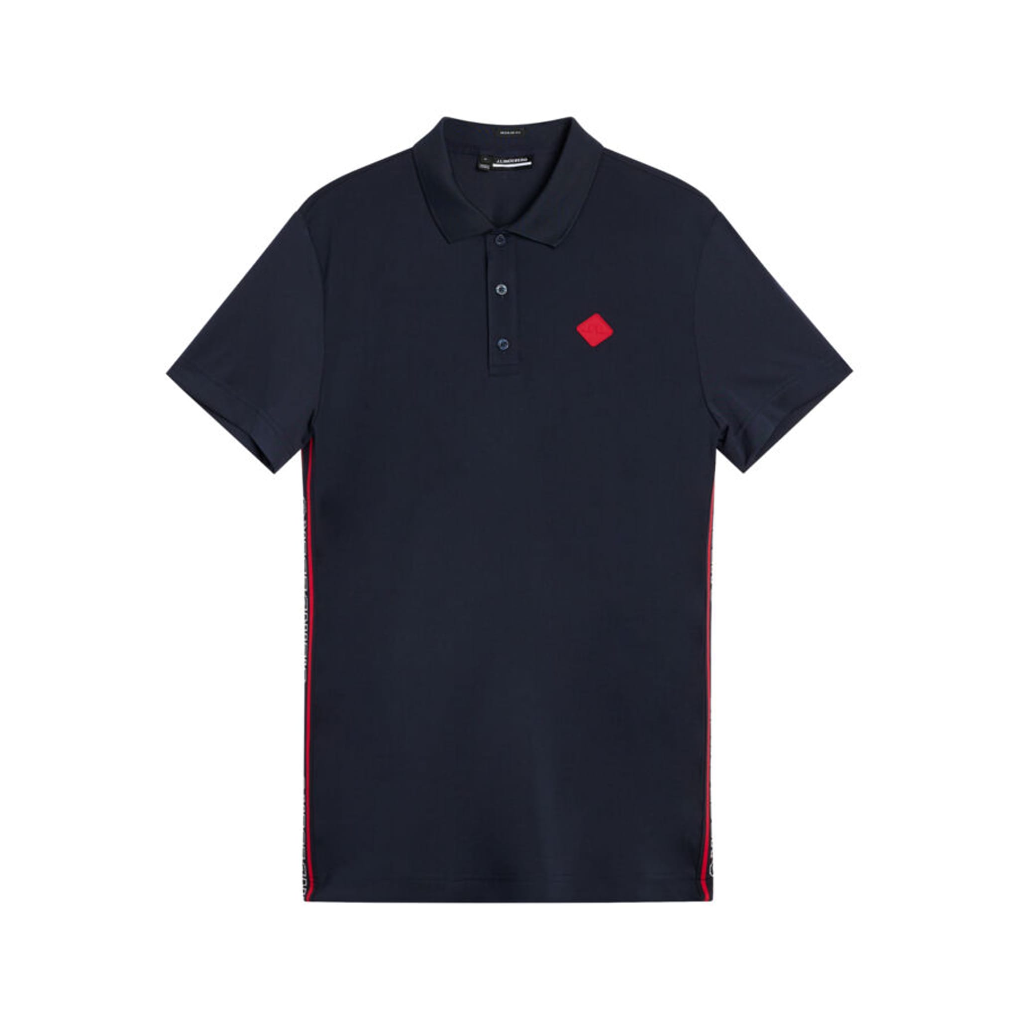J. Lindeberg Polo de golf coupe régulière Diamond pour hommes