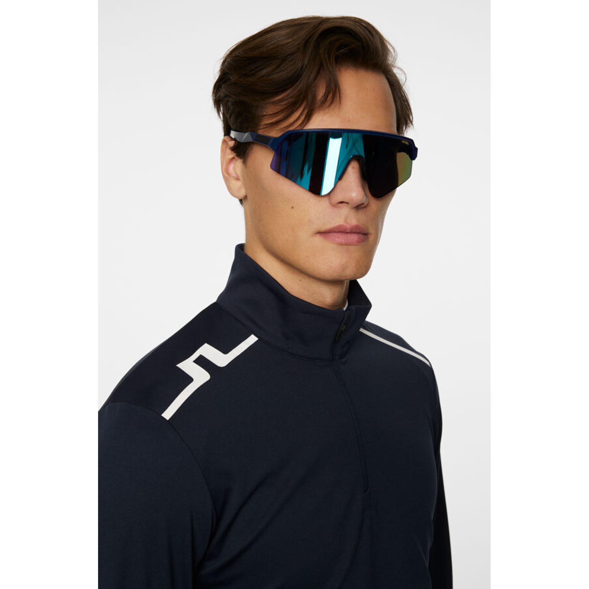 J. Lindeberg Leon Quarter Zip Mid Layer Homme