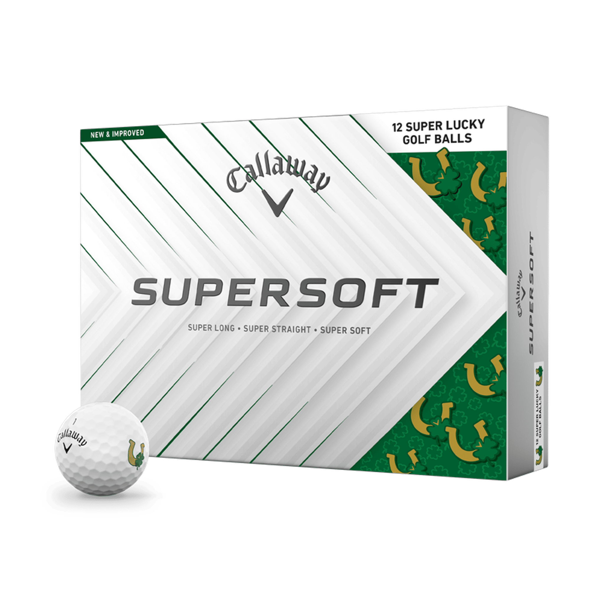 Balles de golf Callaway Supersoft 25 Lucky