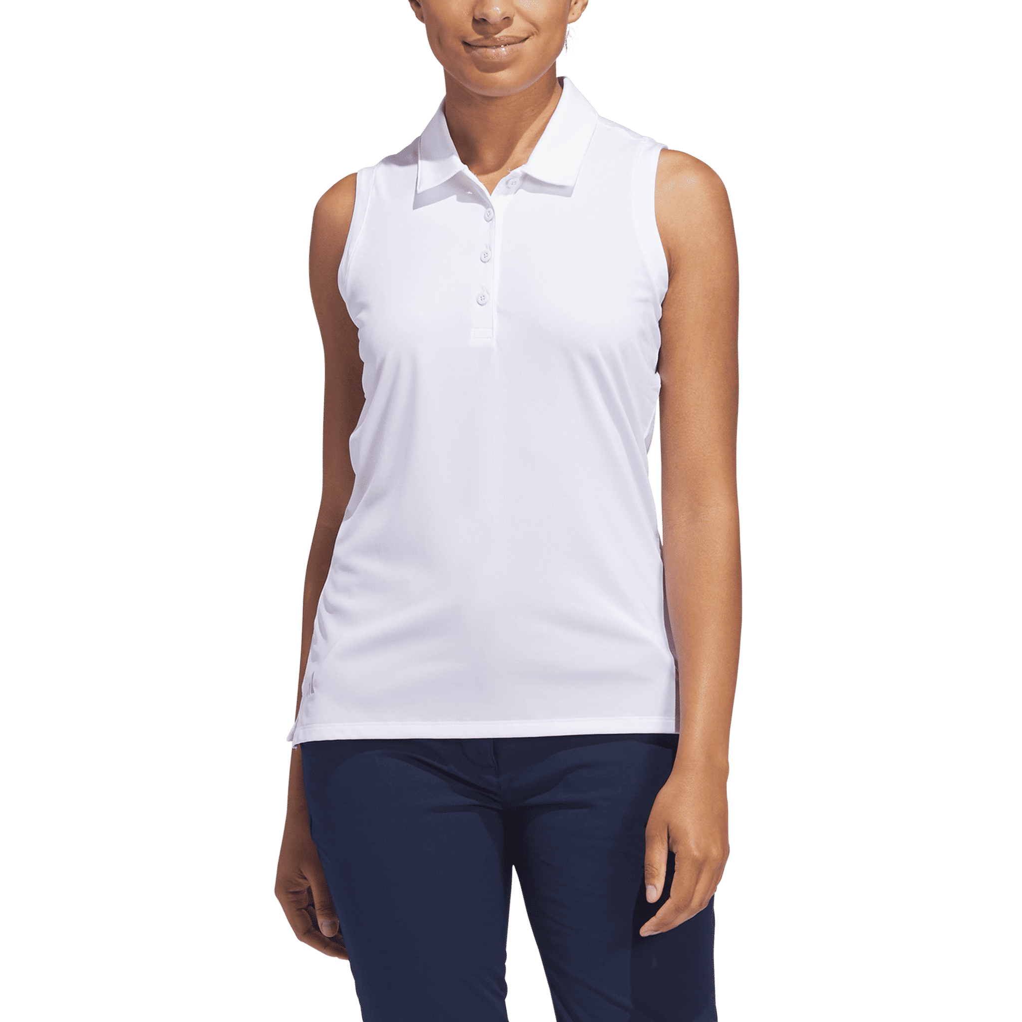 Polo sans manches uni Adidas Ultimate365 pour femme