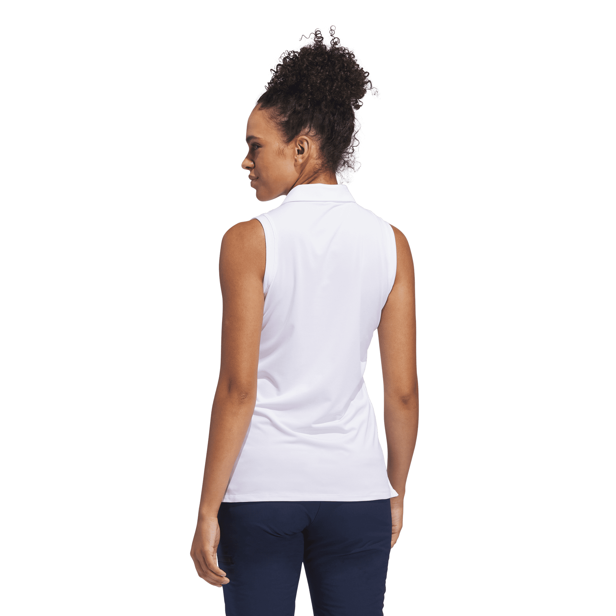 Polo sans manches uni Adidas Ultimate365 pour femme