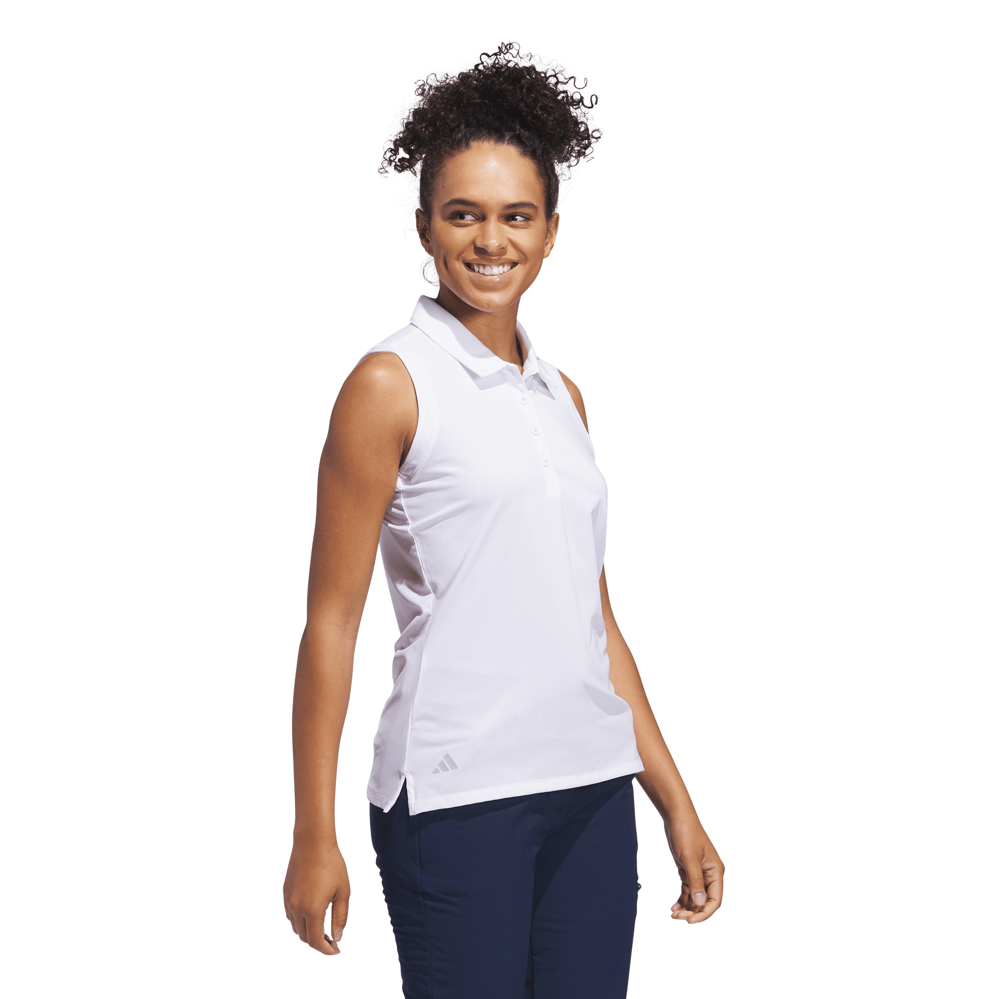 Polo sans manches uni Adidas Ultimate365 pour femme