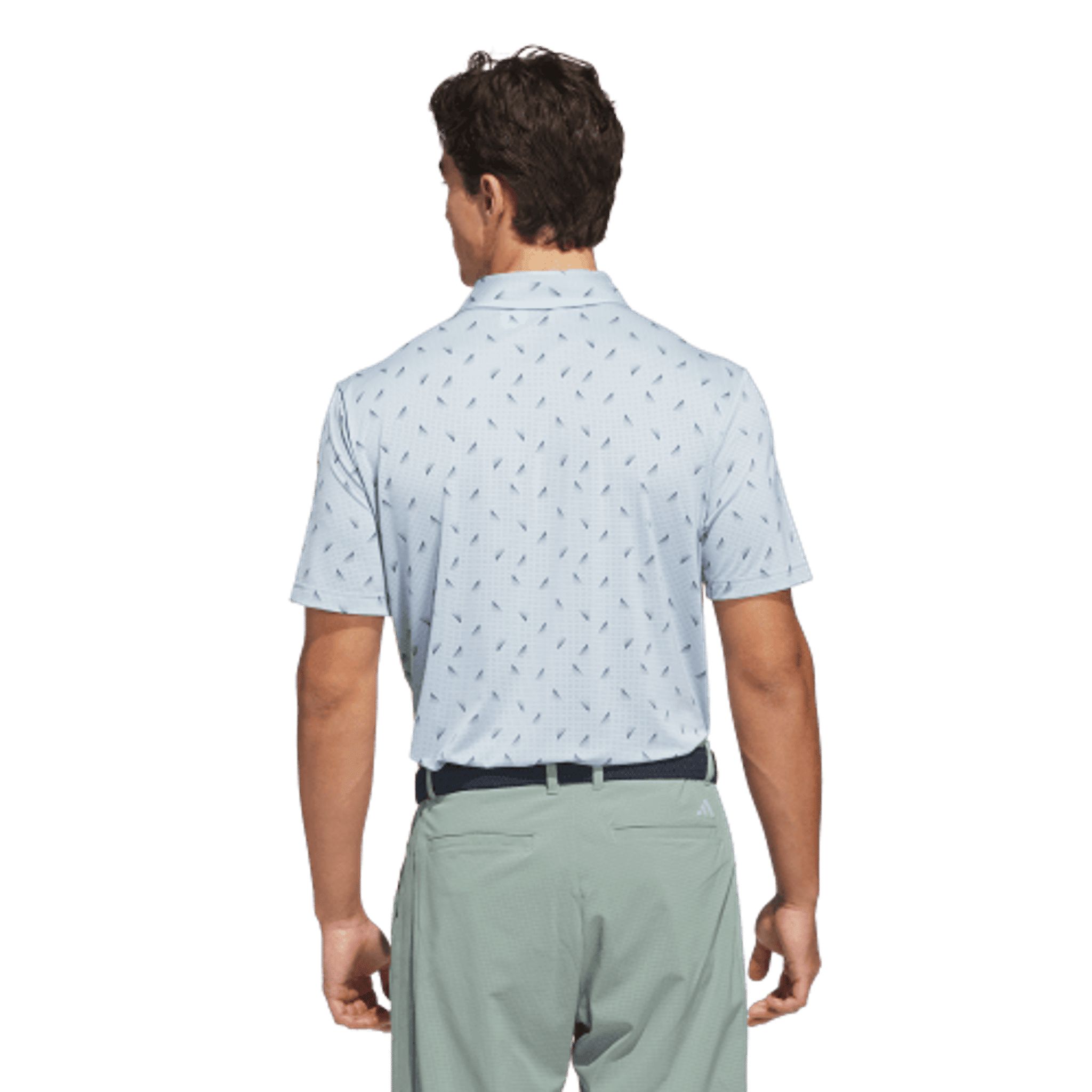 Polo en maille imprimée Adidas Ultimate365 pour homme