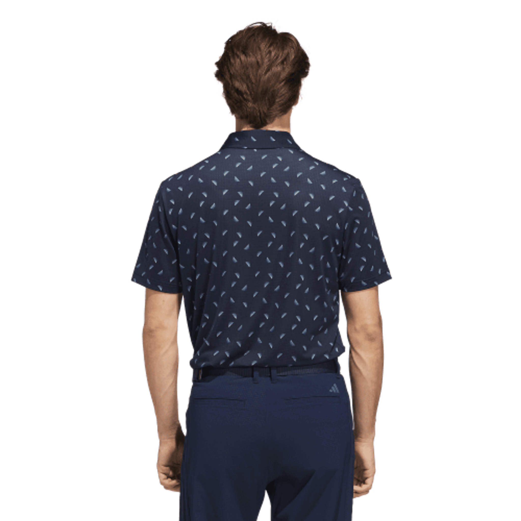 Polo en maille imprimée Adidas Ultimate365 pour homme