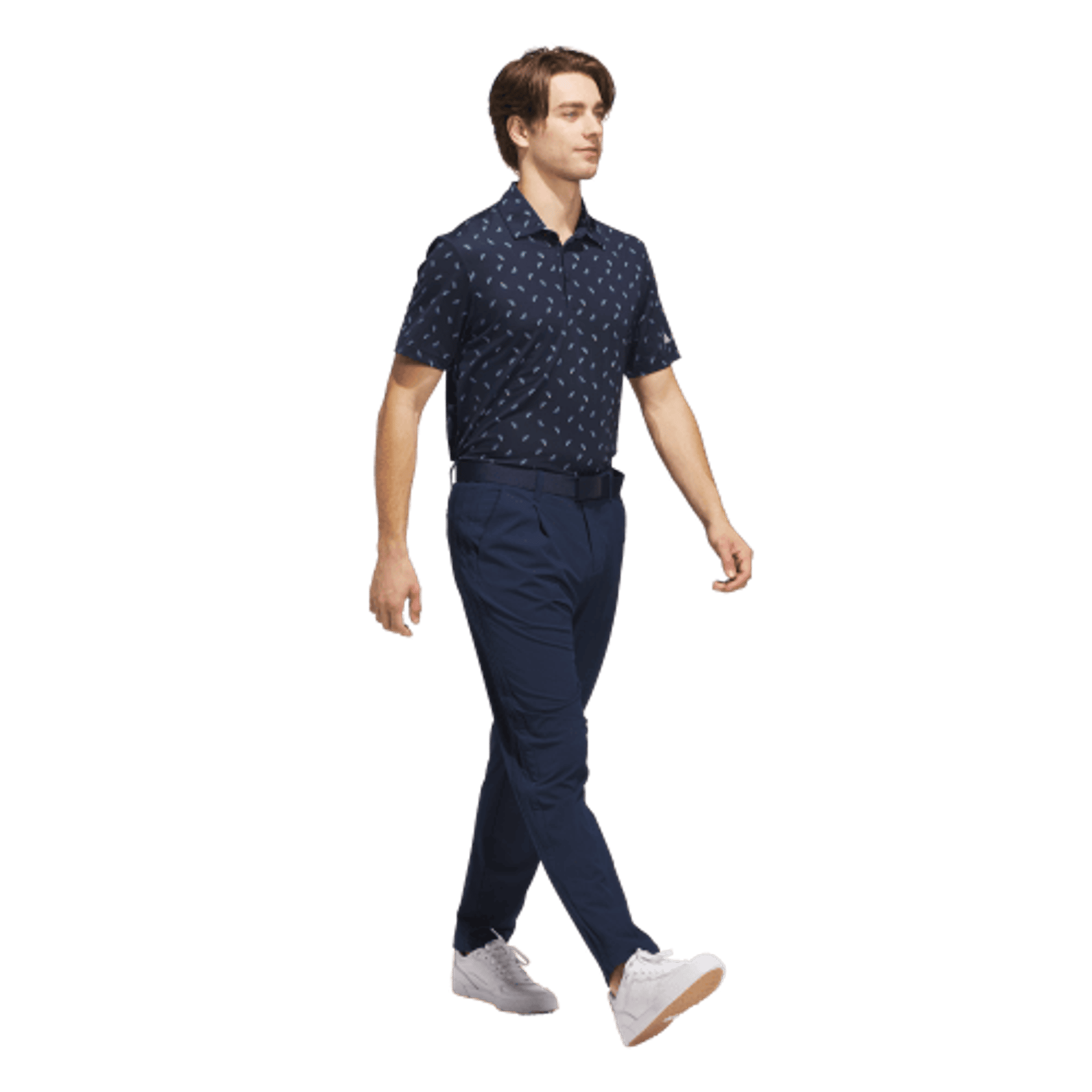 Polo en maille imprimée Adidas Ultimate365 pour homme