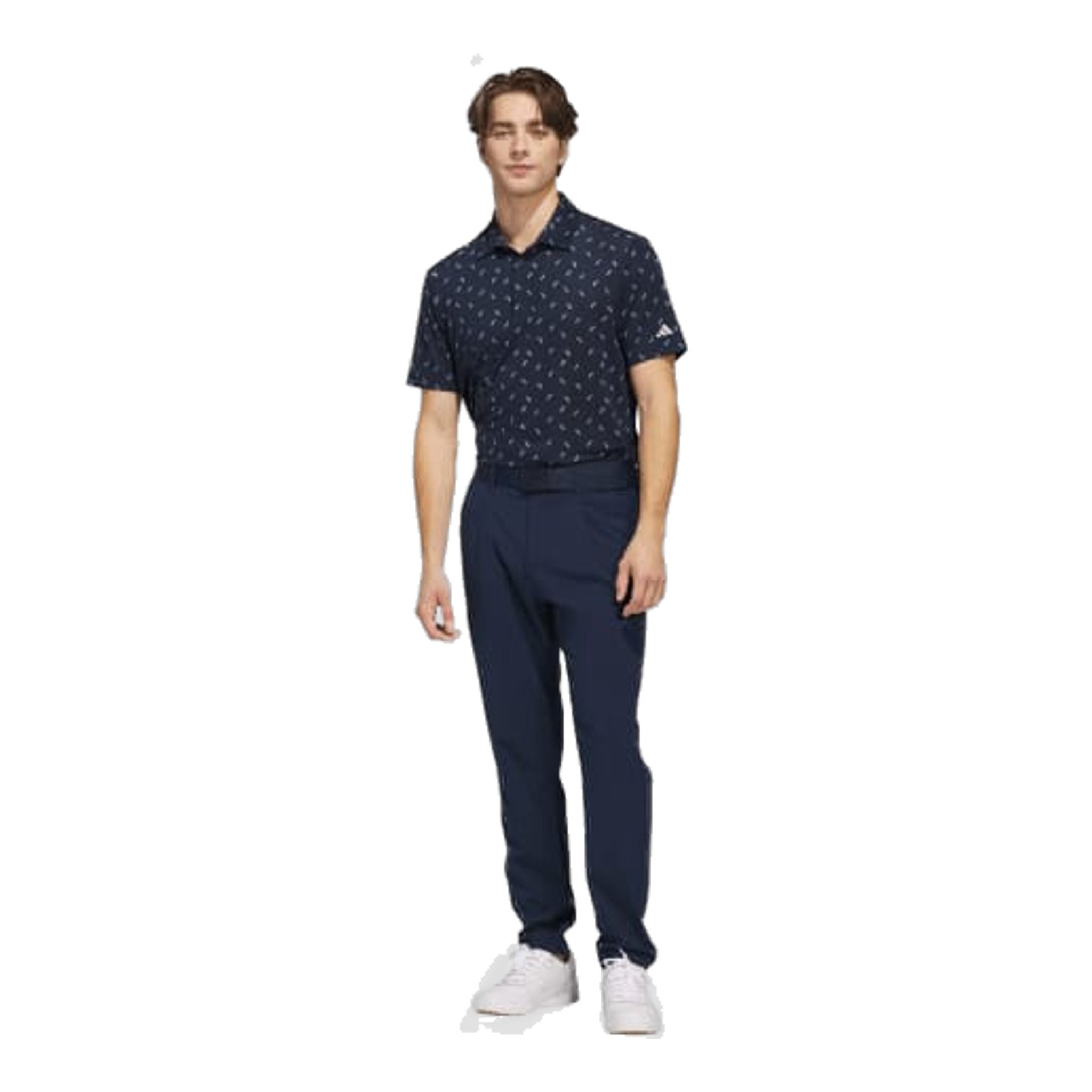 Polo Adidas Ultimate365 en maille imprimée pour homme