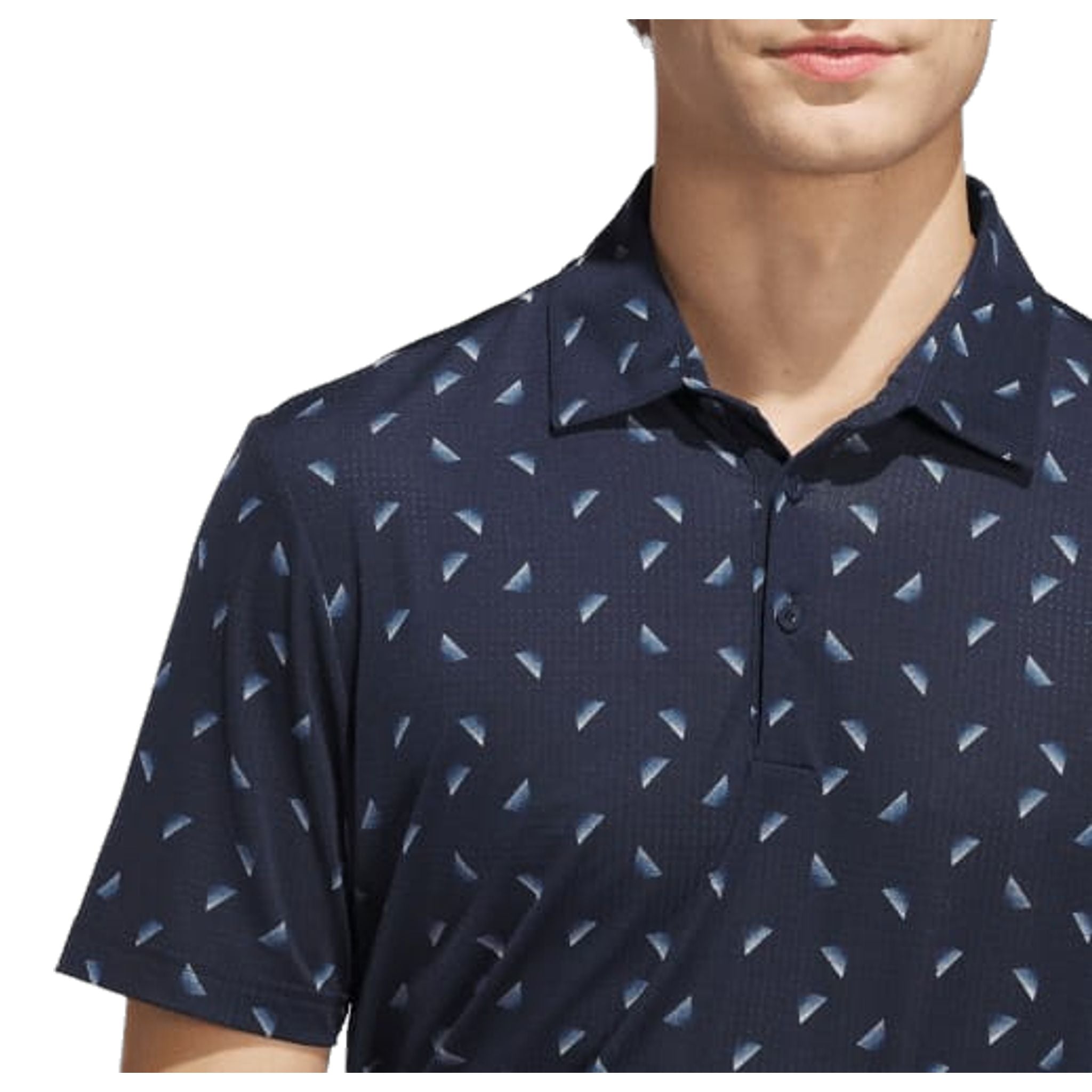 Polo Adidas Ultimate365 en maille imprimée pour homme