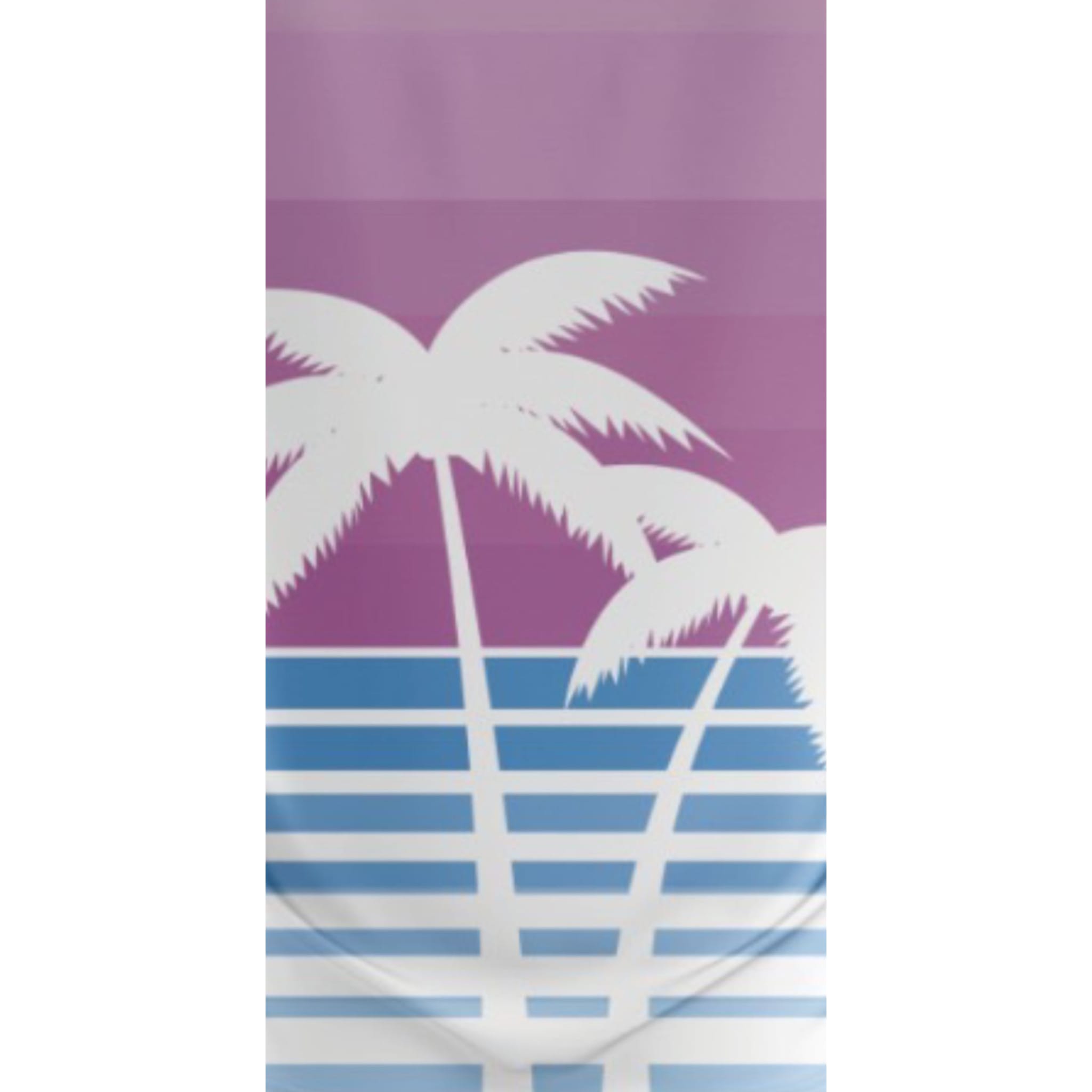 Polo rétro Golf Rowdies Palm Trees pour homme