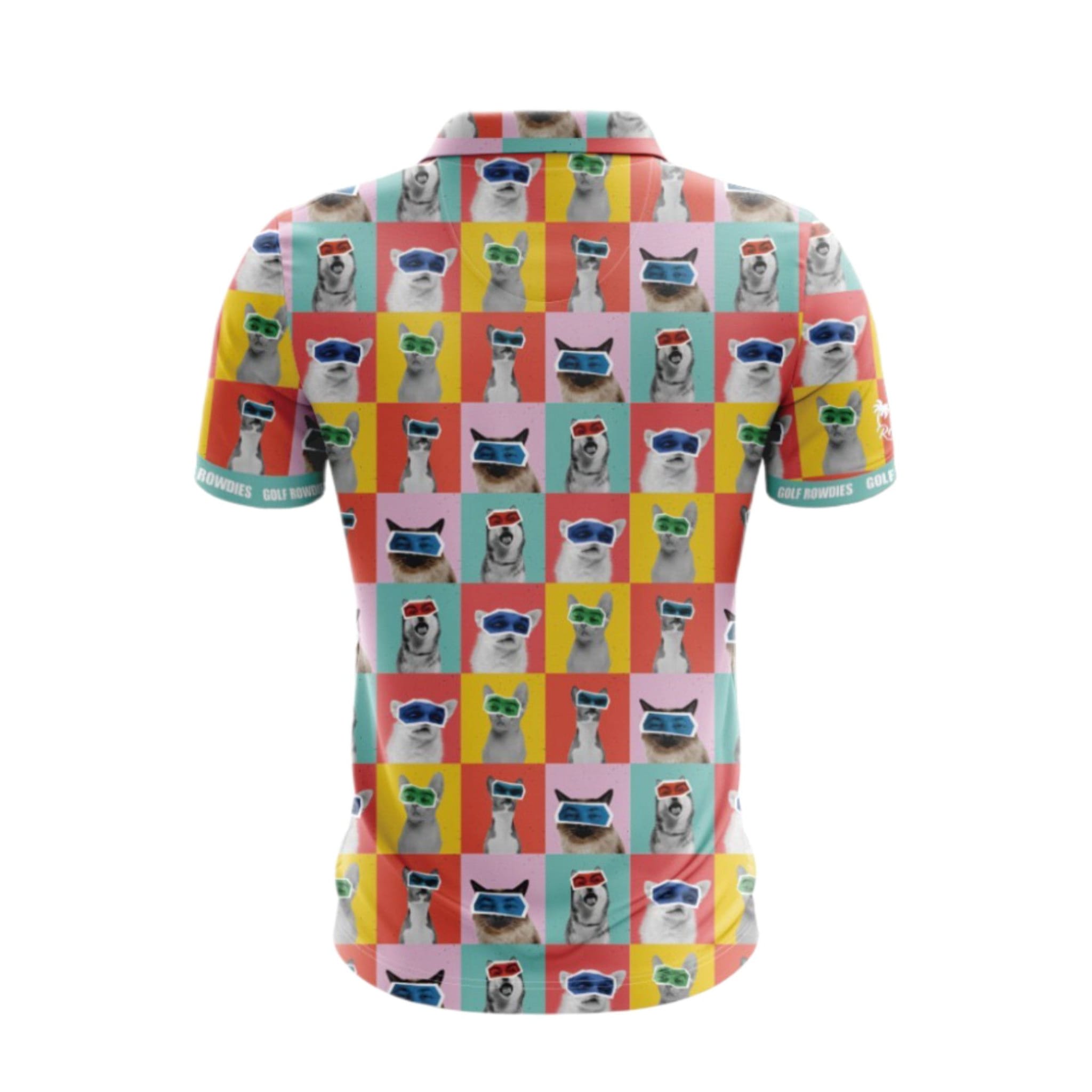 Polo Golf Rowdies Cats &amp; Dogs pour homme