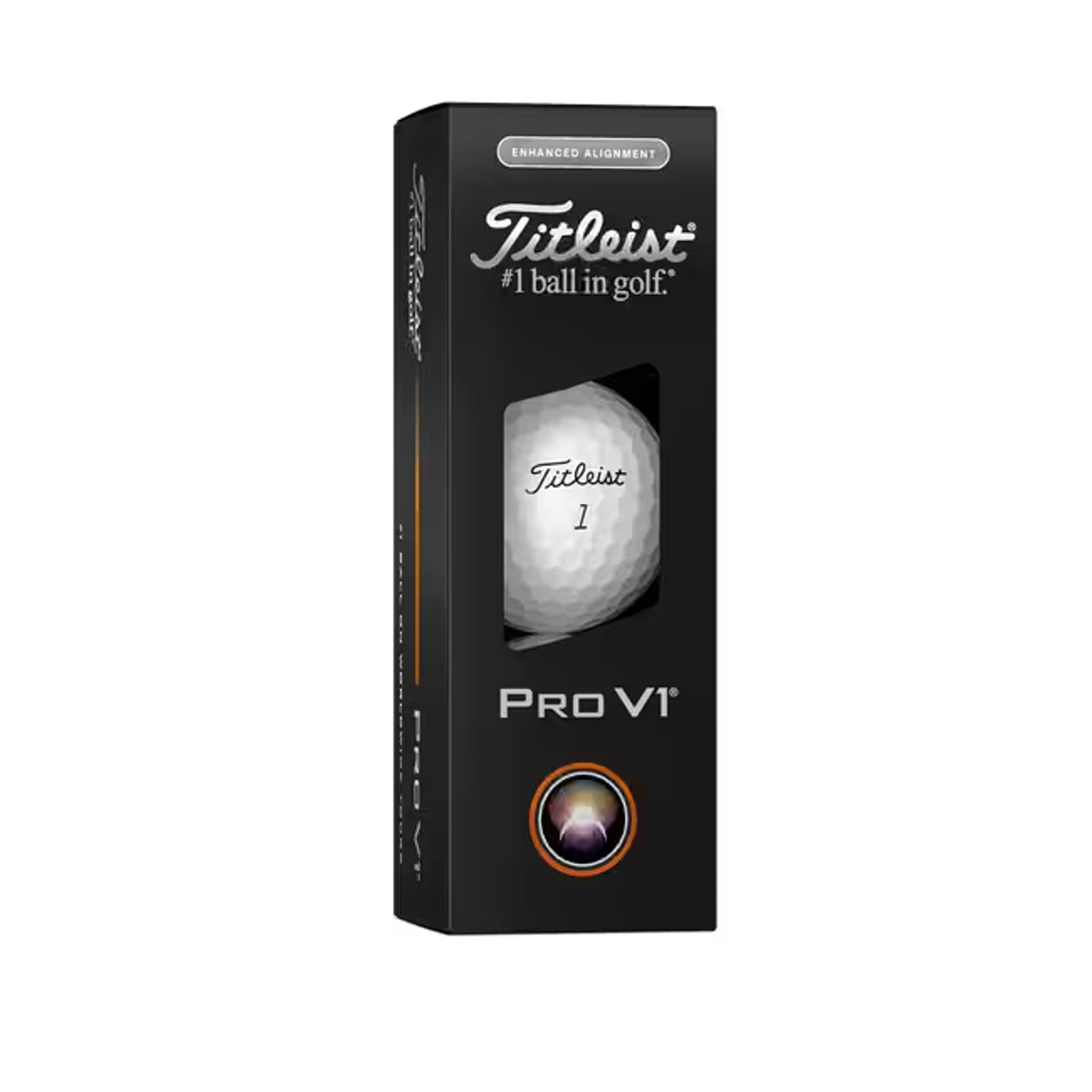 Balles de golf Titleist Pro V1 Elongated Alignment (2025)