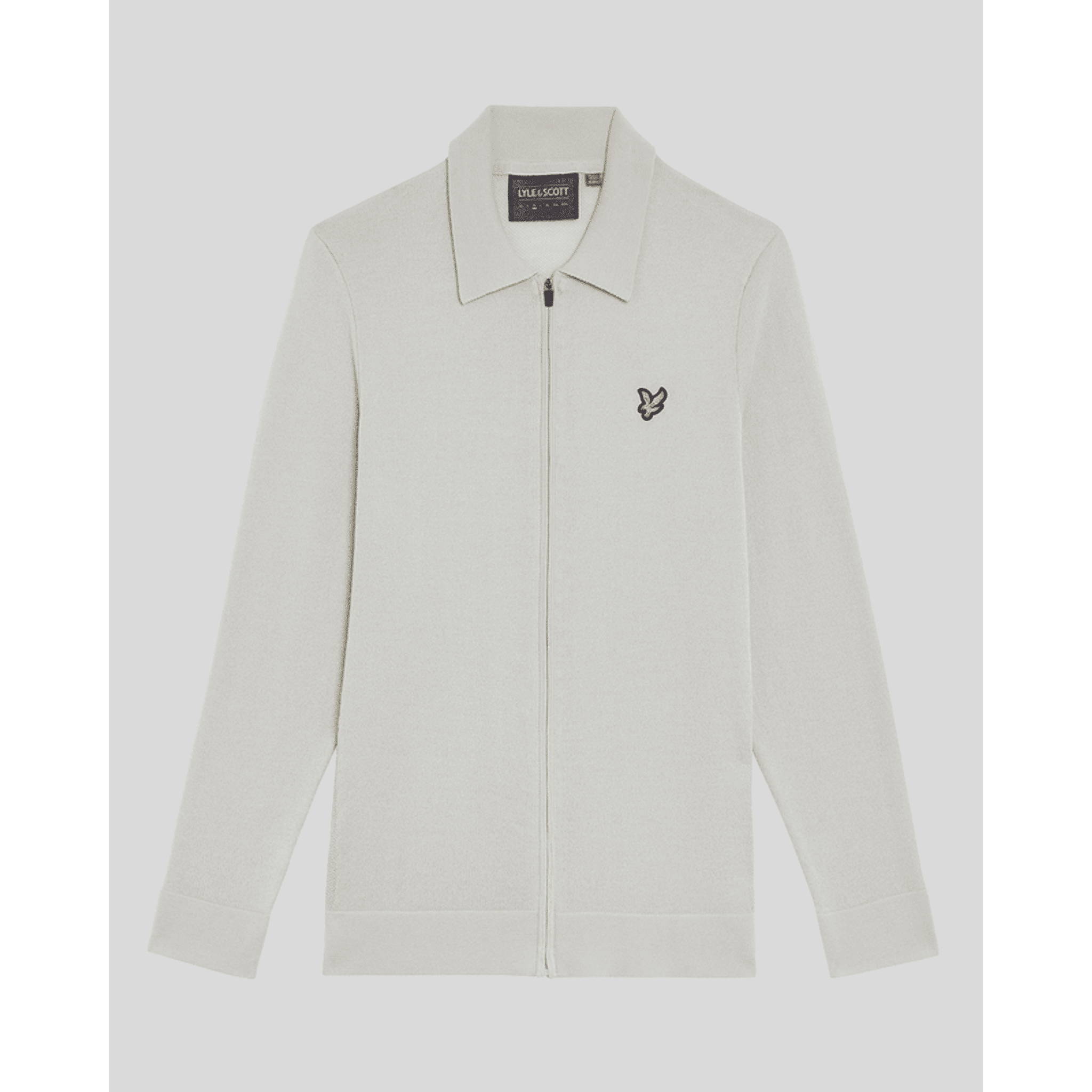 Lyle & Scott Lightweight Knitted Collared Cardigan Herren