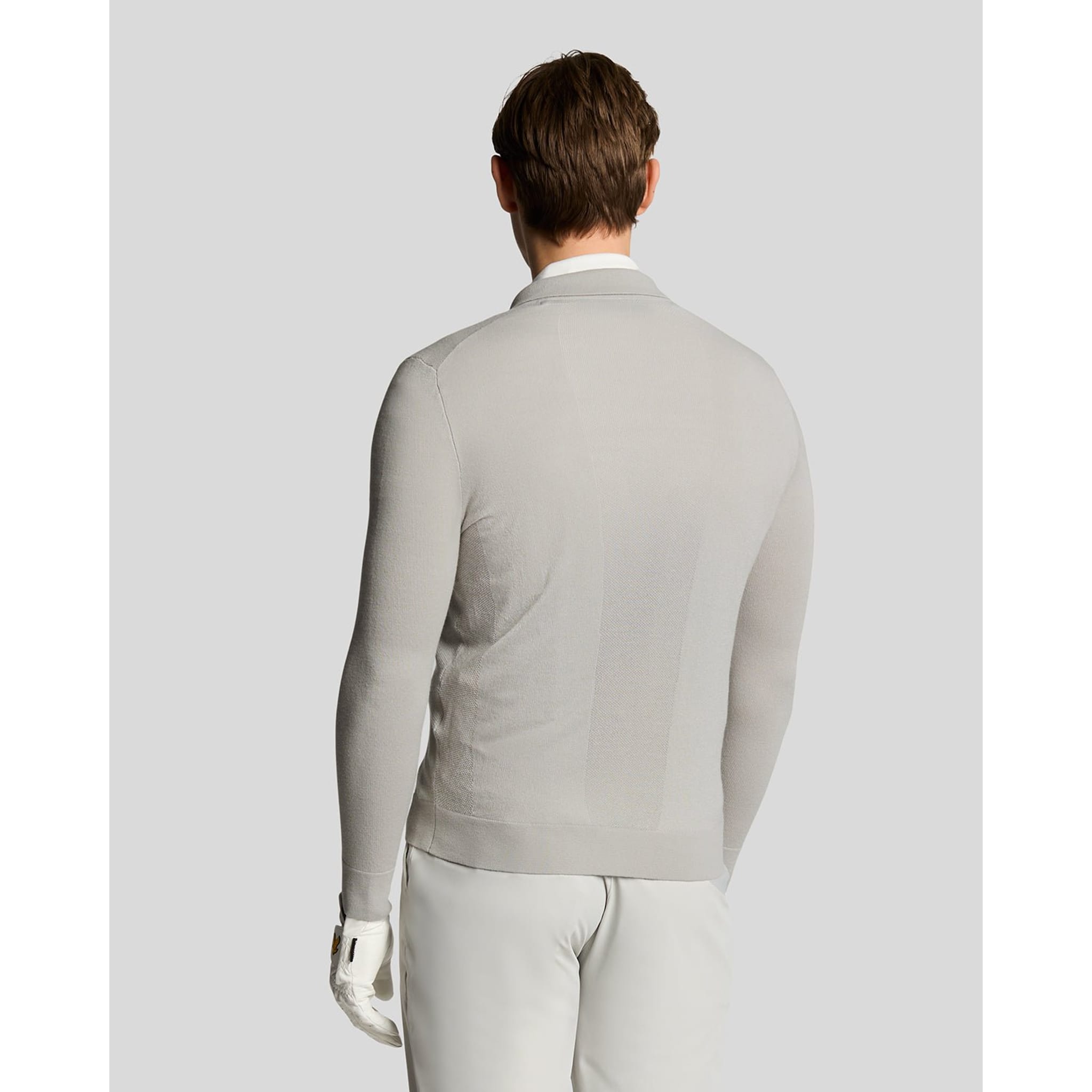 Lyle & Scott Lightweight Knitted Collared Cardigan Herren