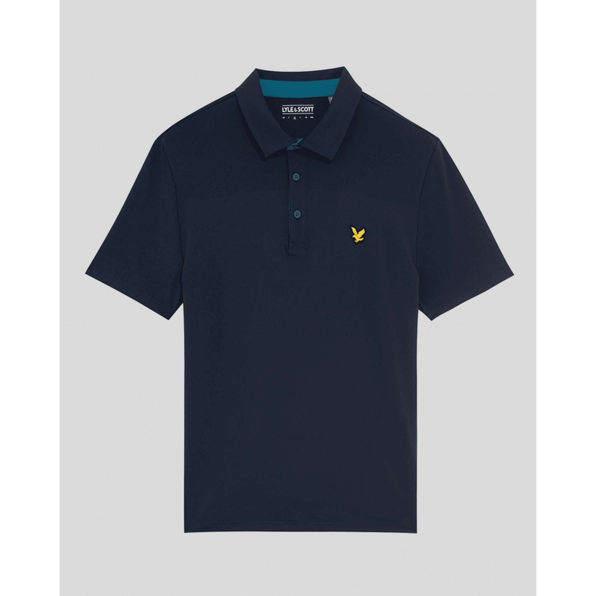 Lyle & Scott Contrast Placket Polo Shirt Herren