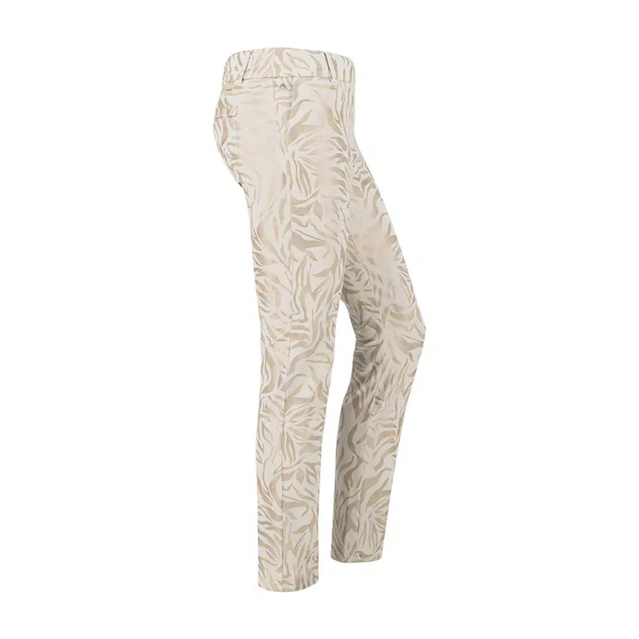 Alberto LUCY - Pantalon de golf en jersey à imprimé doré