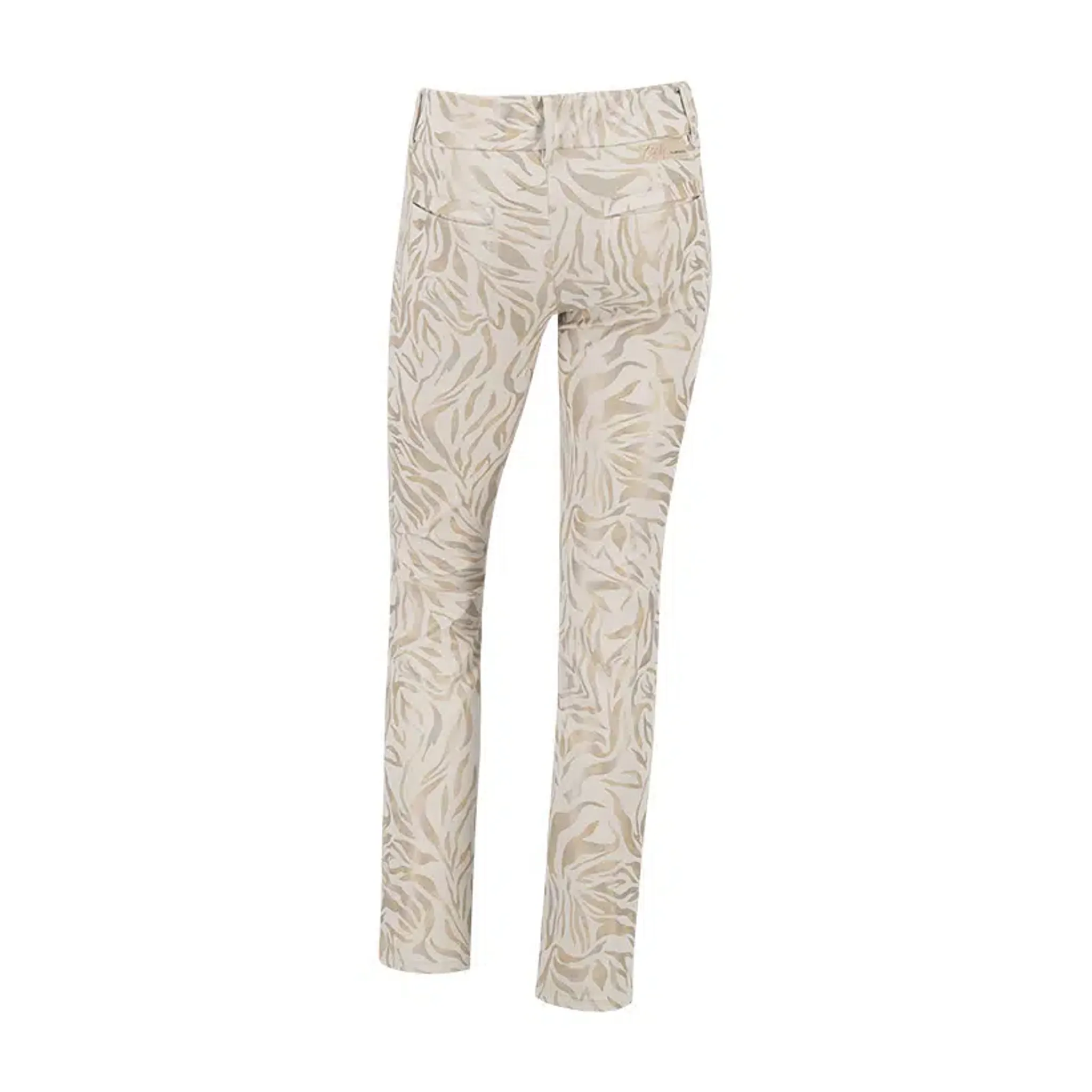 Alberto LUCY - Pantalon de golf en jersey à imprimé doré