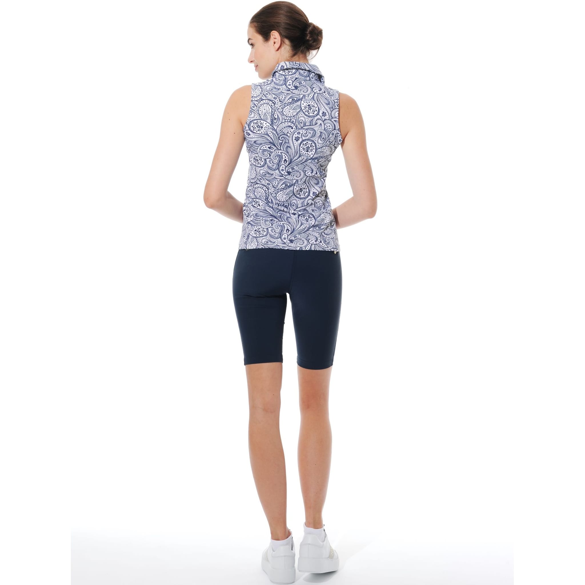 MDC Sportwear W Polo SL Merlyn imprimé cachemire femme
