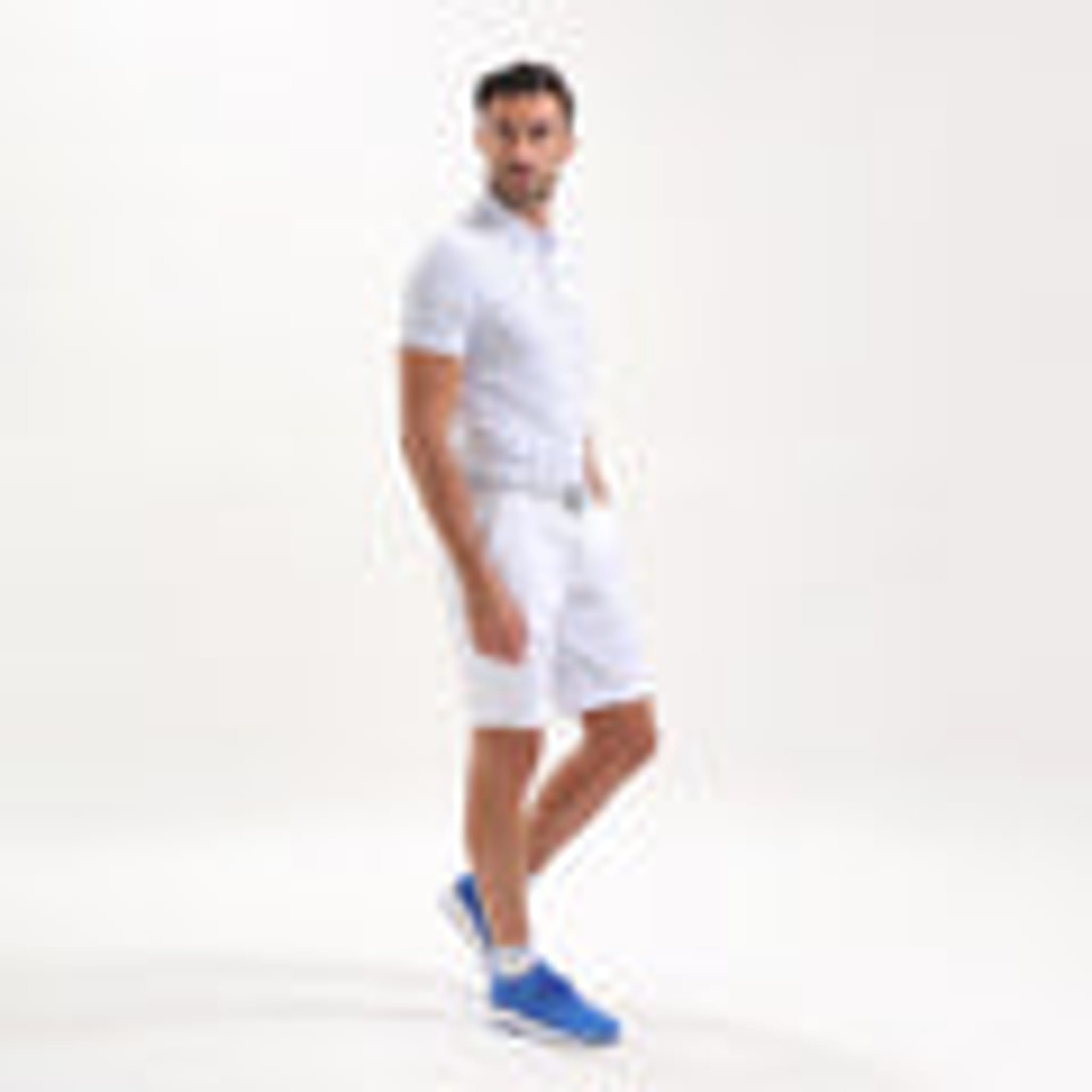 Chervo Any Polo Homme Blanc à Motifs 46