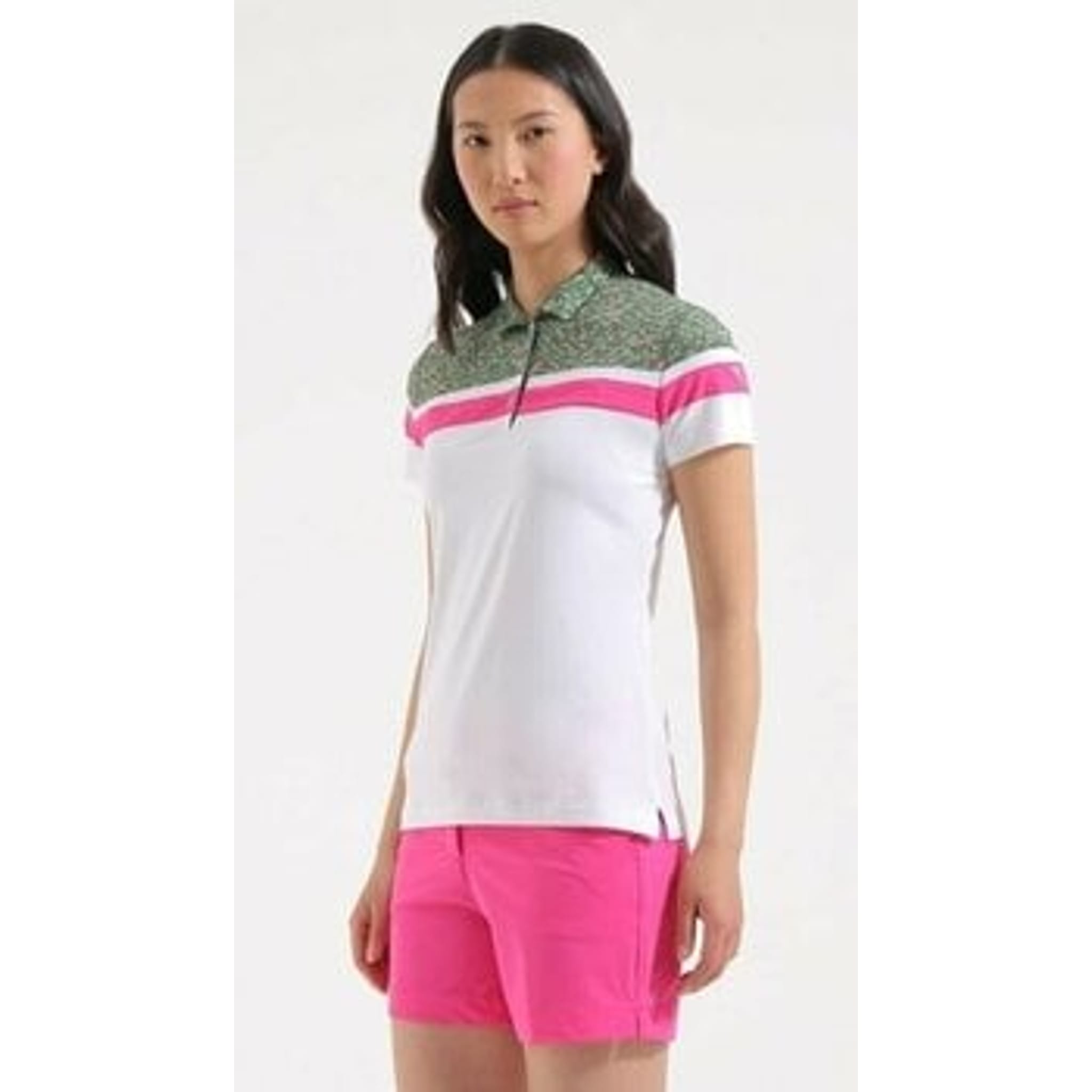 Chervo Assort Golf Polo Femmes Blanc, Rose, Vert D-36 (I-42