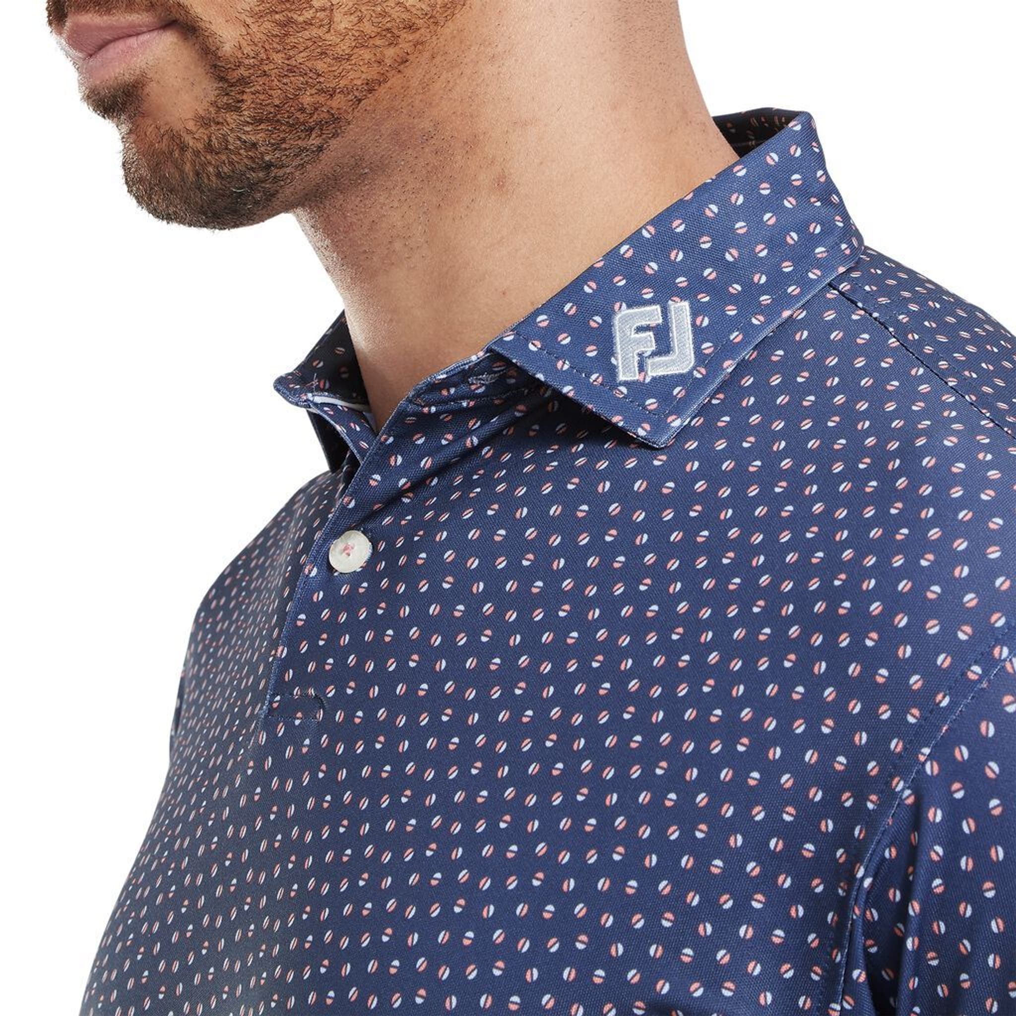 Footjoy Eu Bounce Print Pique Hommes