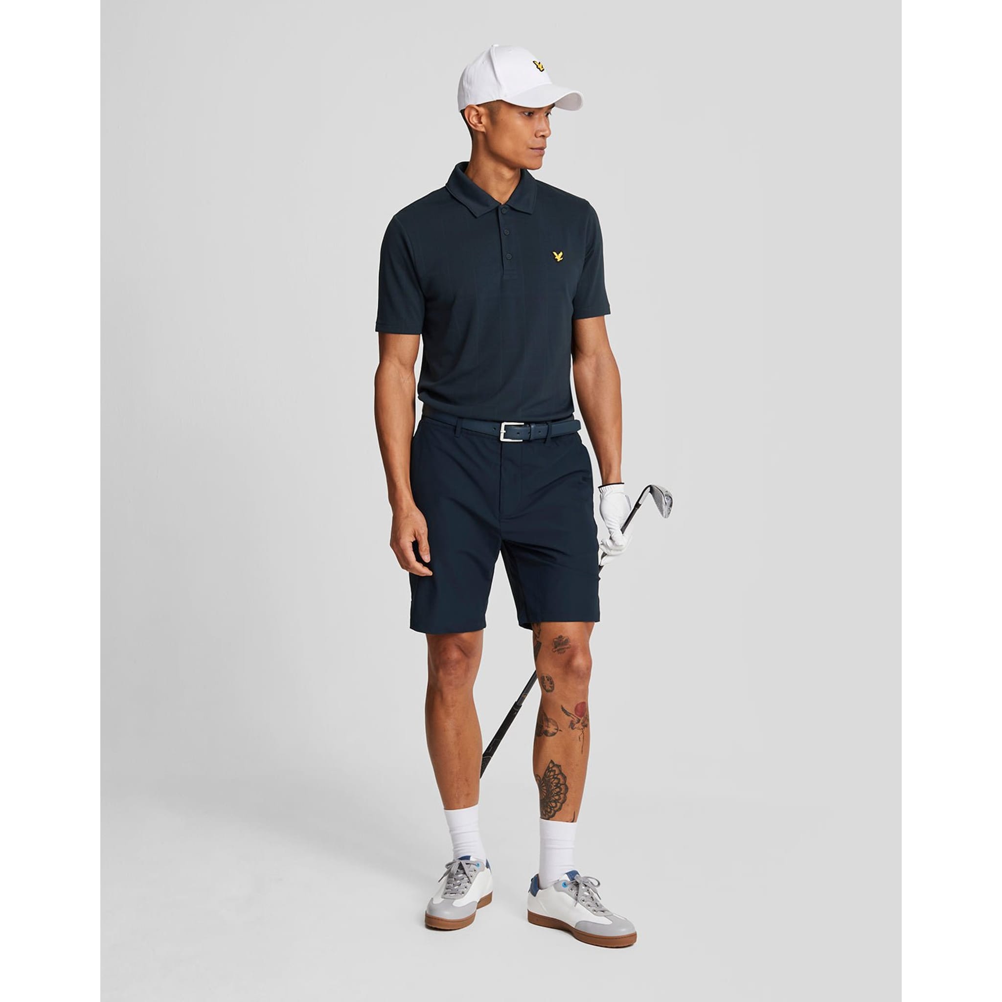 Short de golf technique léger Lyle &amp; Scott pour homme