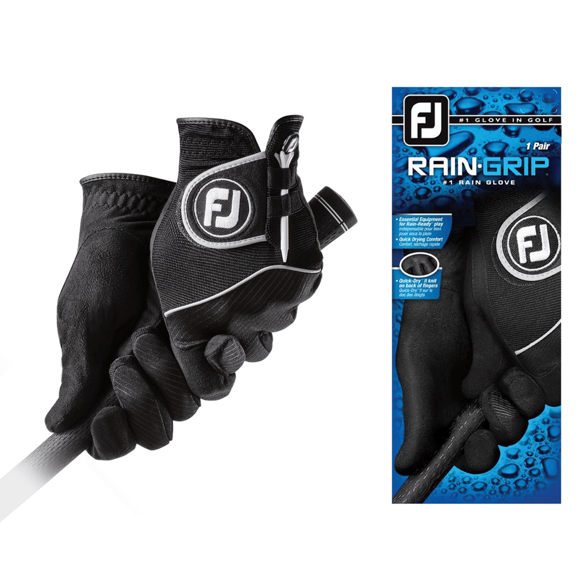 Gants de golf Footjoy Raingrip Reg pour homme
