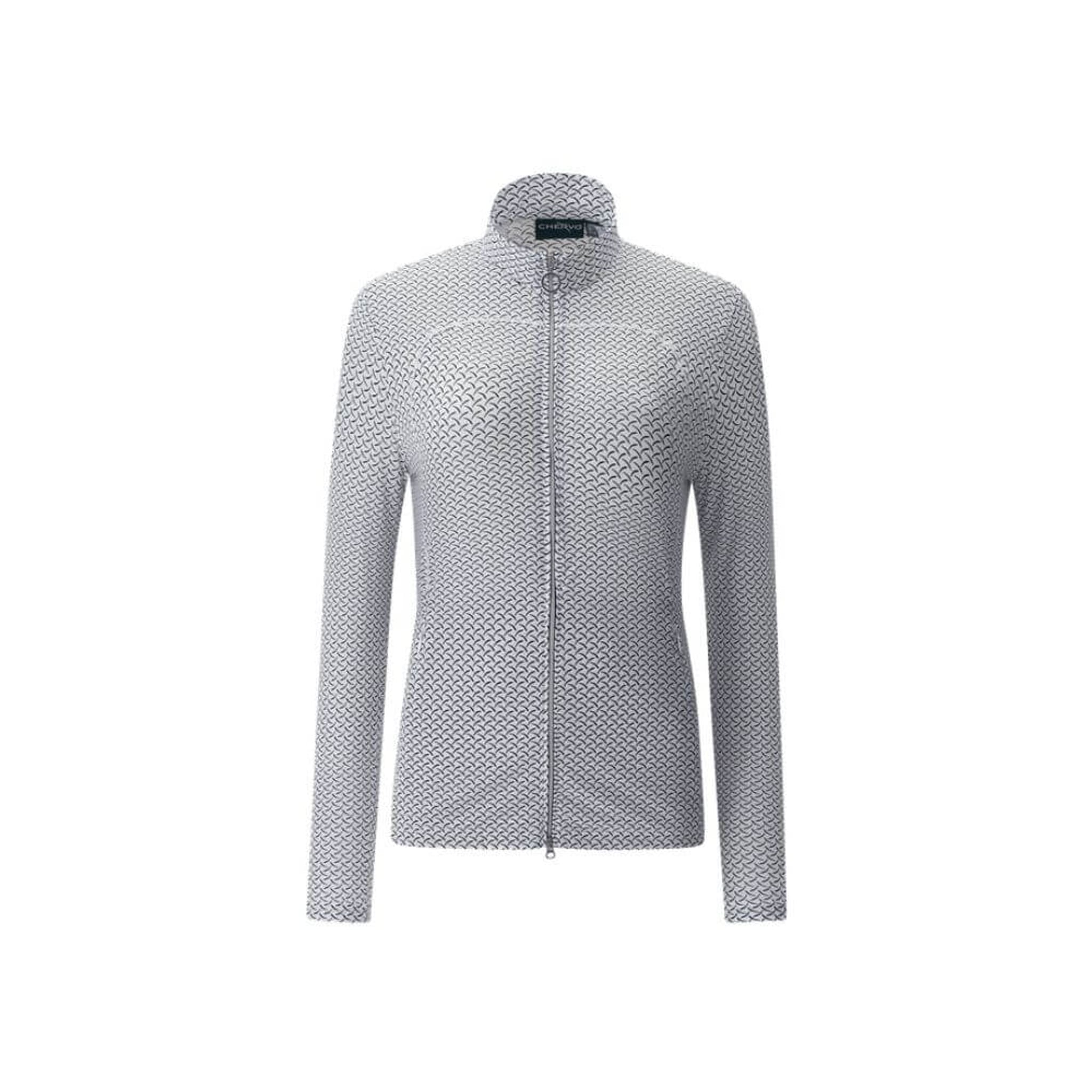 Veste femme Chervo Prolix blanc à motifs D-34 (I-40)