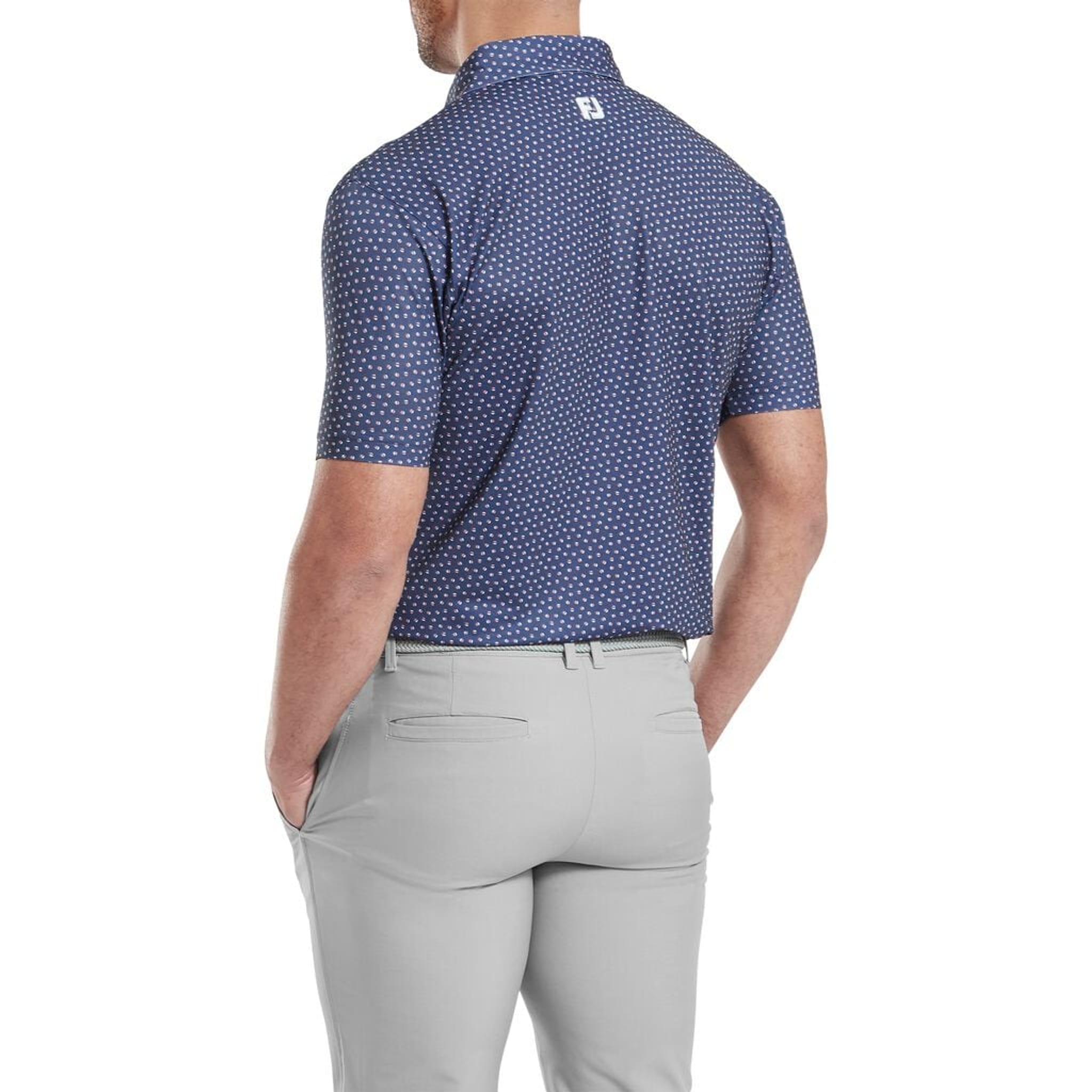Footjoy Eu Bounce Print Pique Hommes