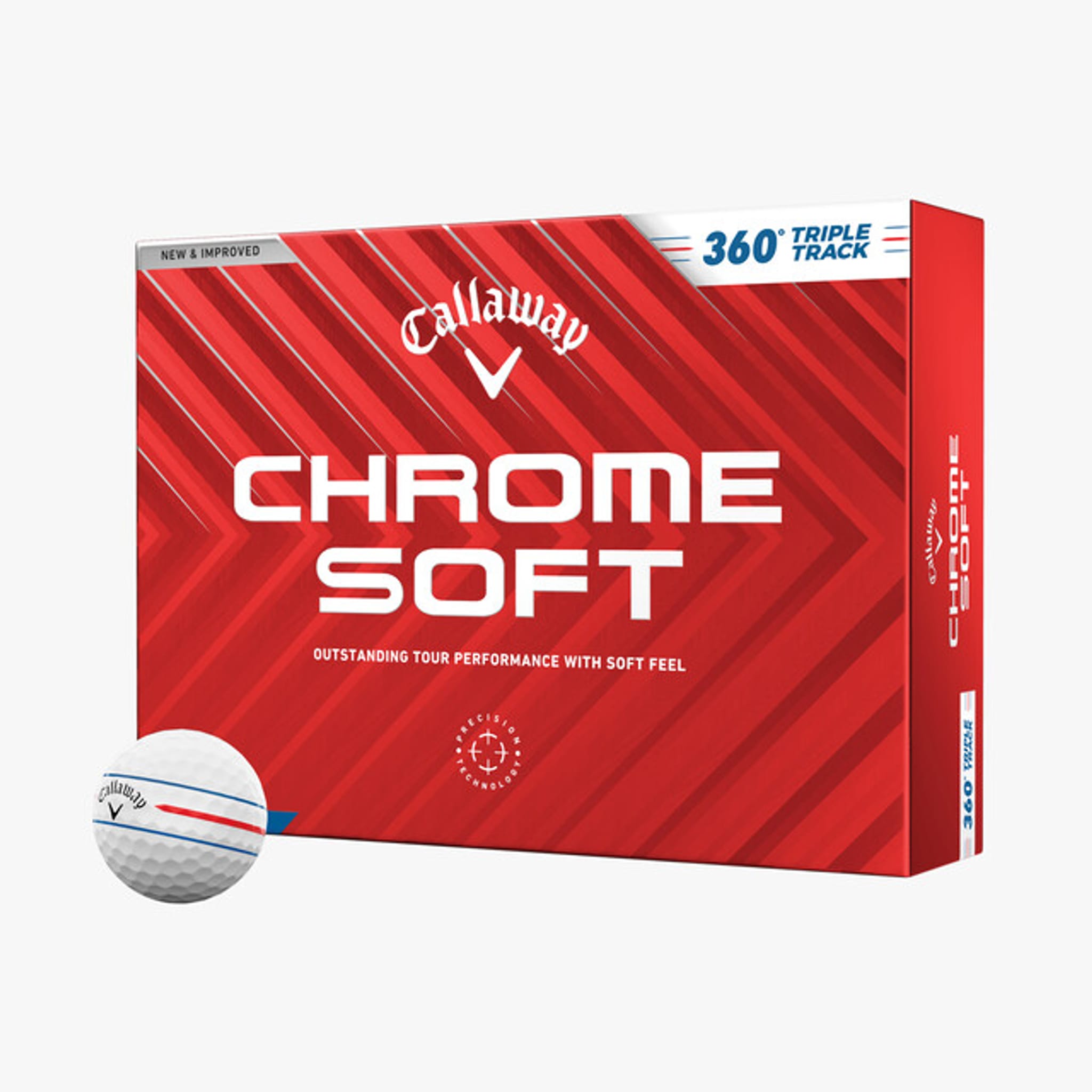 Balles de golf Callaway Chrome Soft Triple Track (2024)