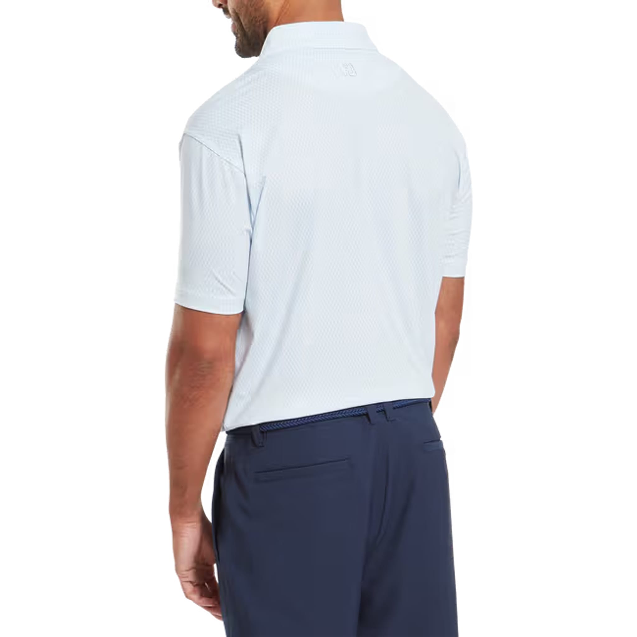 Footjoy Irongate Print Lisle Polo Herren