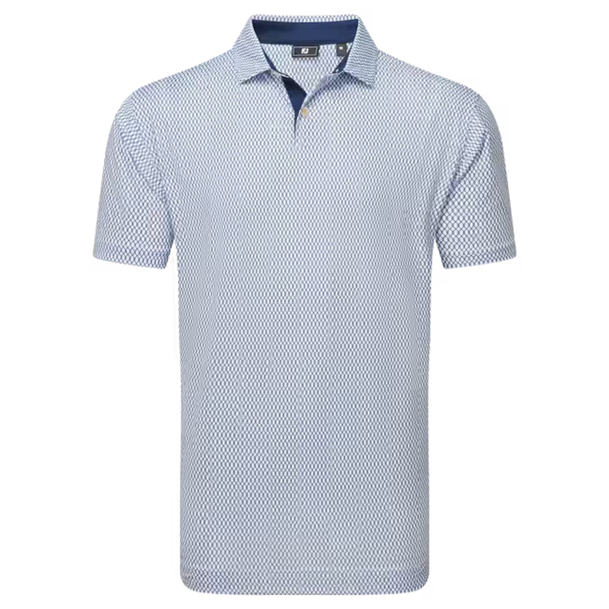 Footjoy Irongate Print Lisle Polo Herren