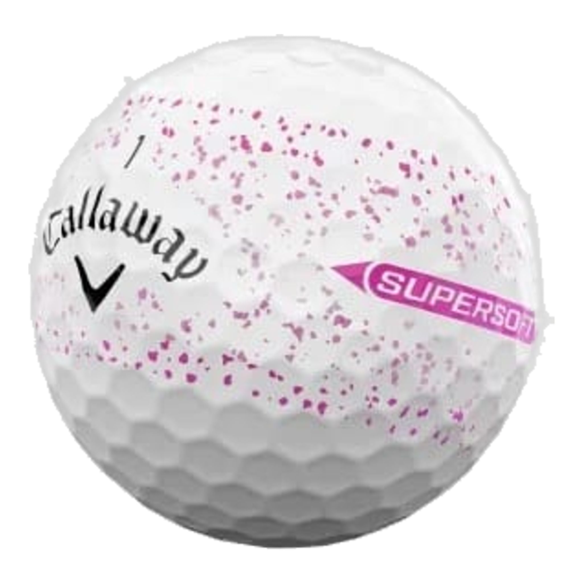 Callaway Supersoft 25 Splatter Golfbälle