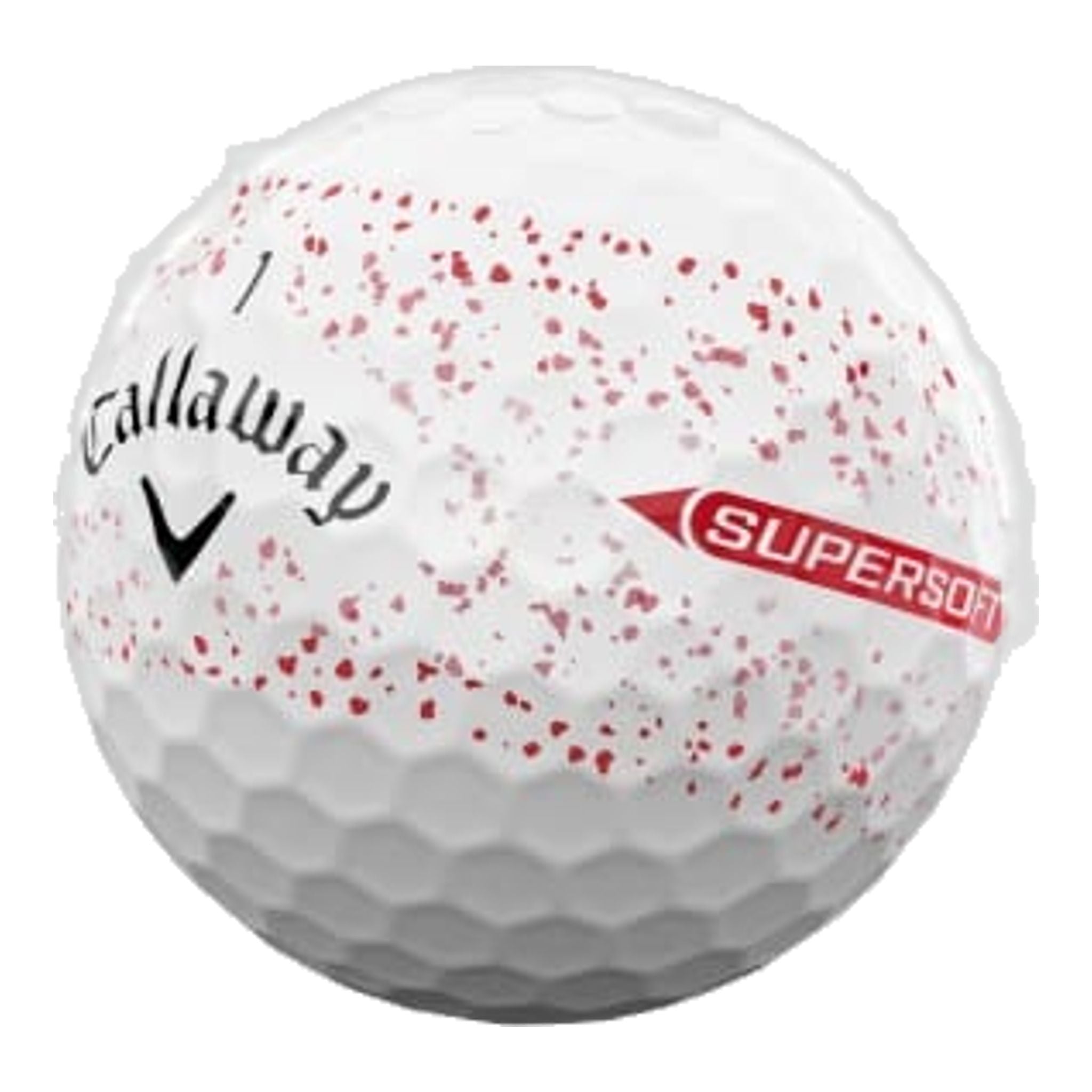 Callaway Supersoft 25 Splatter Golfbälle