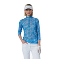 Polo 3/4 manches en maille Breeze de Daily Sports pour femme