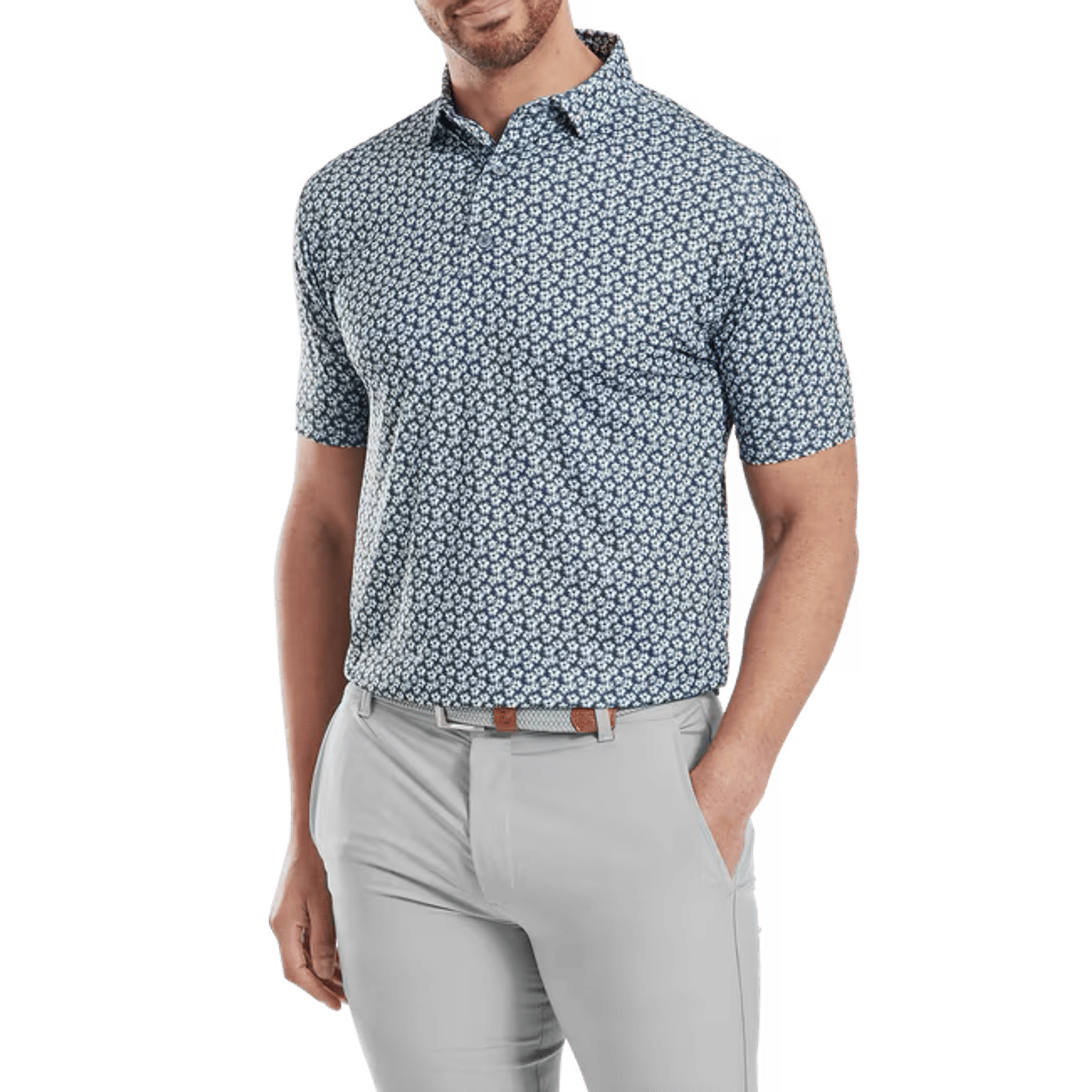 Footjoy EU Flral Sktch Prt Lsl Homme