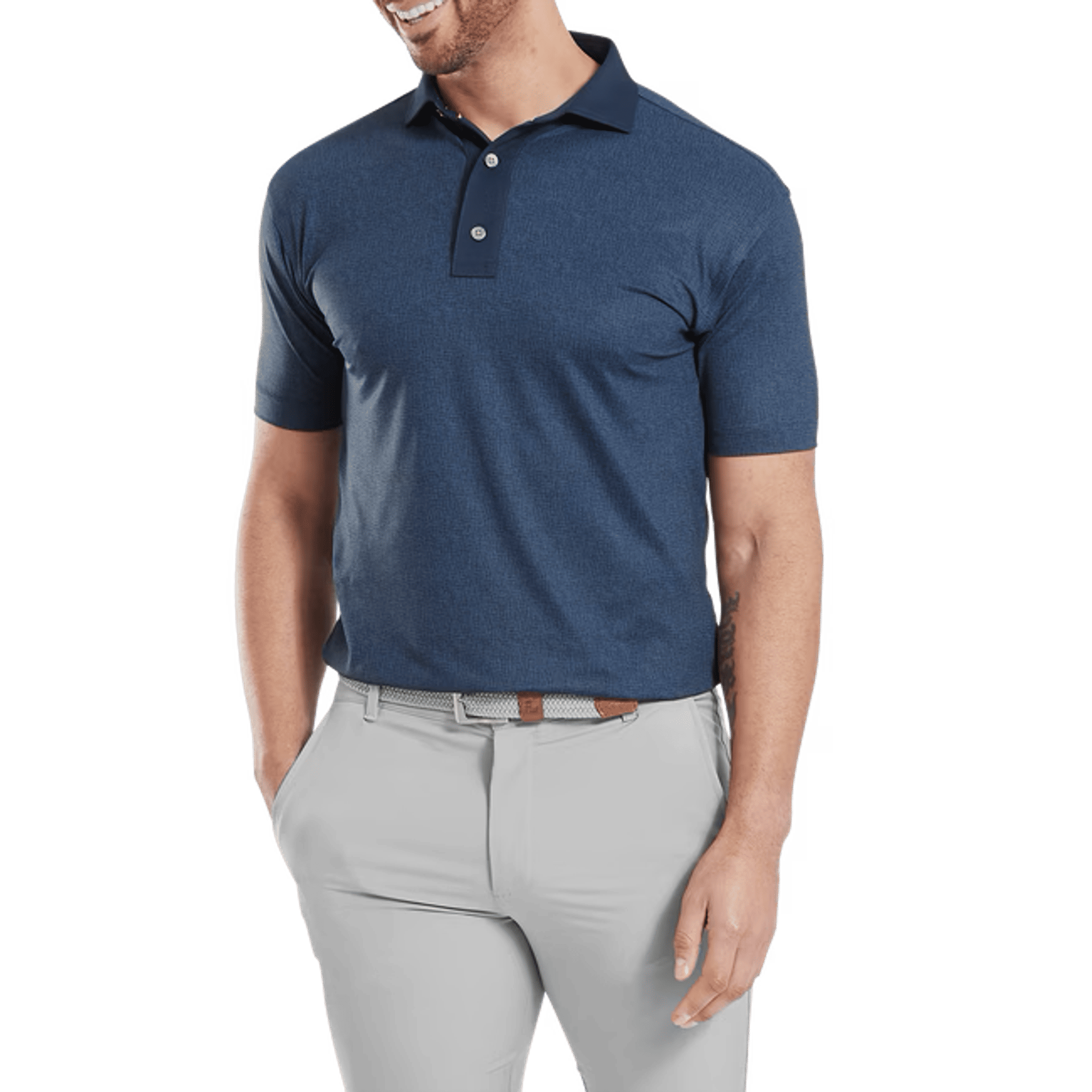 Footjoy EU Etched Texture Prt LSL Homme