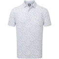 Polo Footjoy Scottish Town Print pour homme
