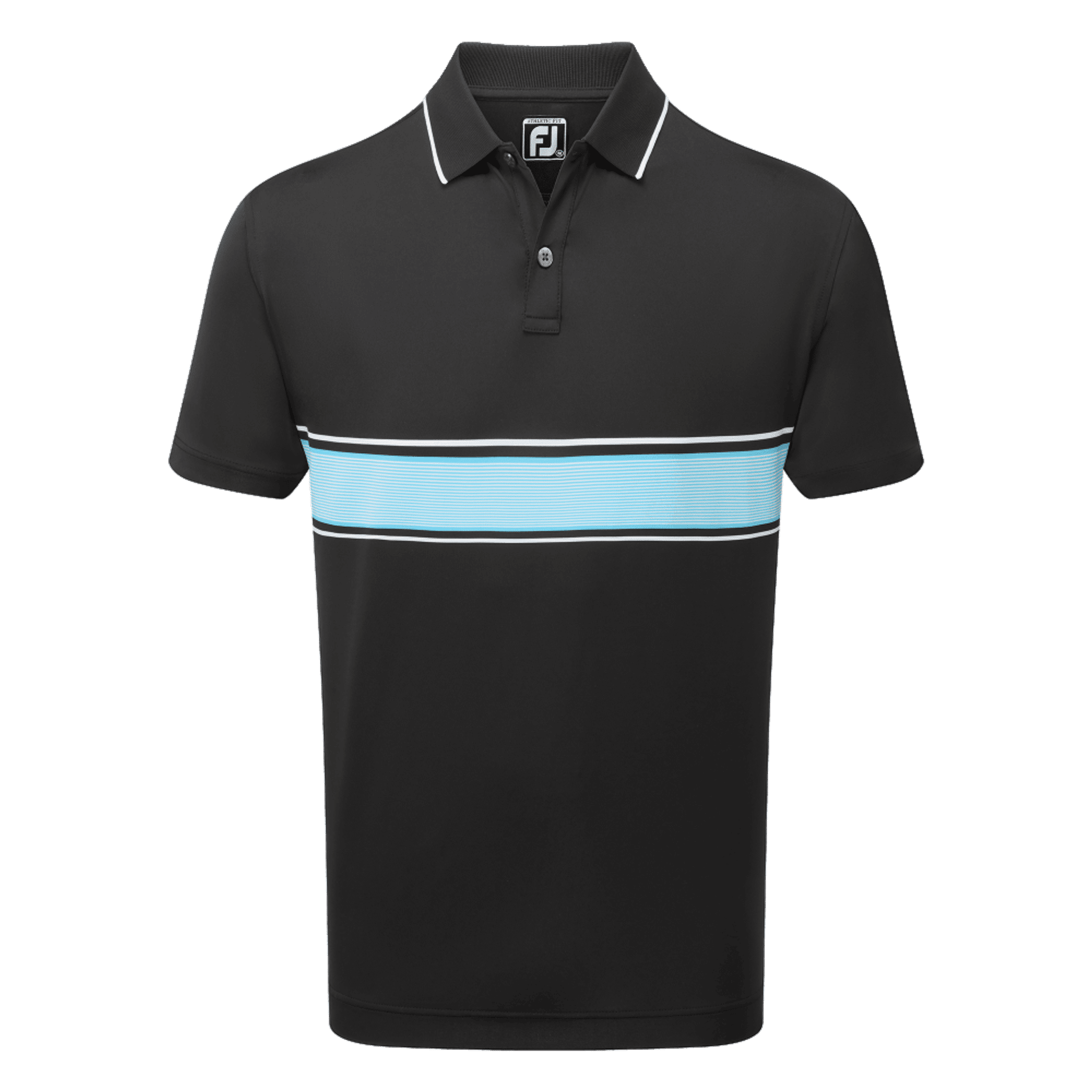 Footjoy Engineered Pin Stripe Polo Herren