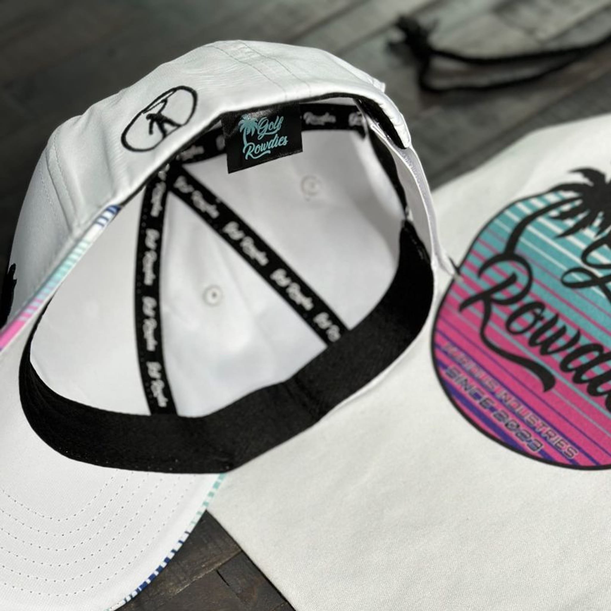 Golf Rowdies Stripes Kappe Herren