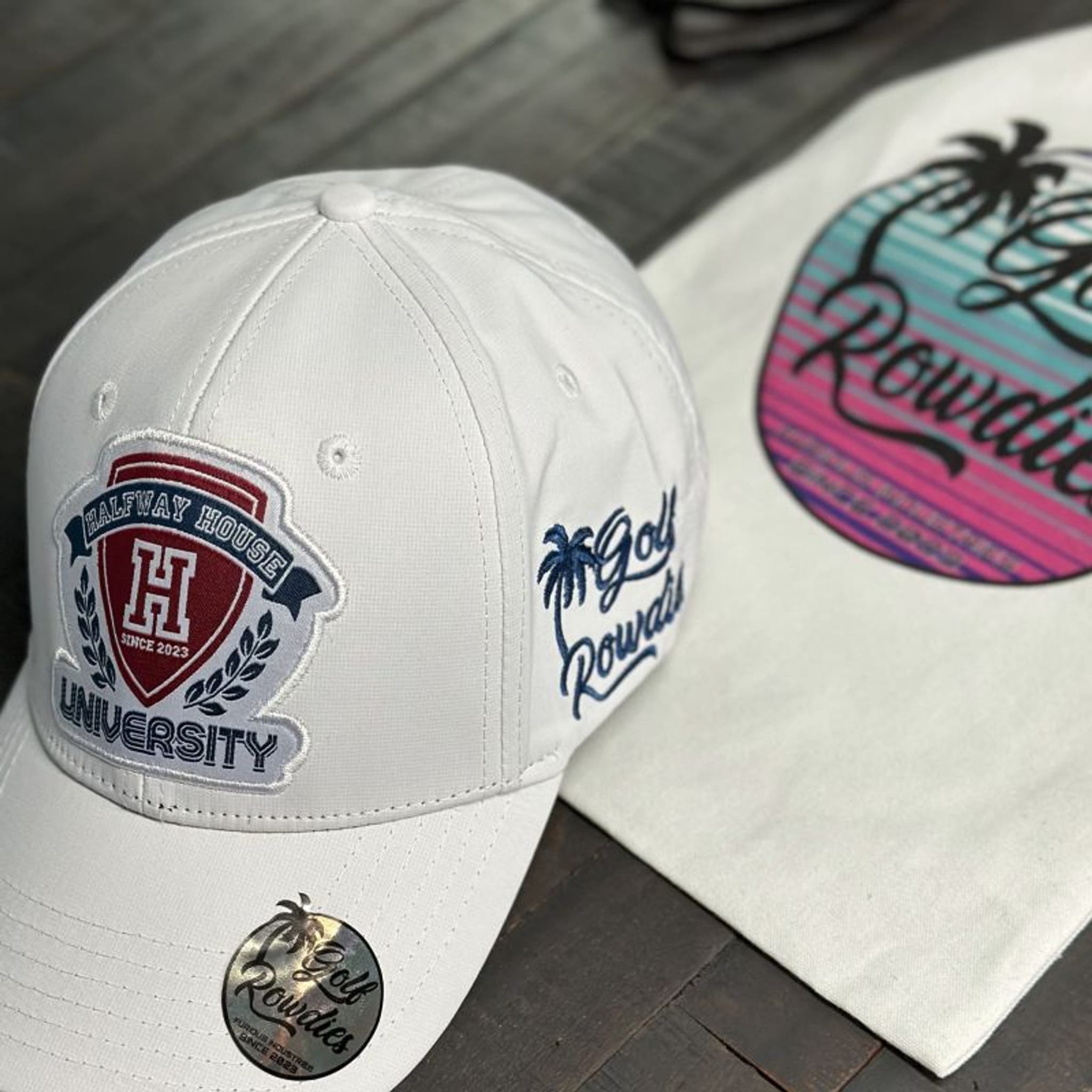 Golf Rowdies Halfway House University Kappe Herren