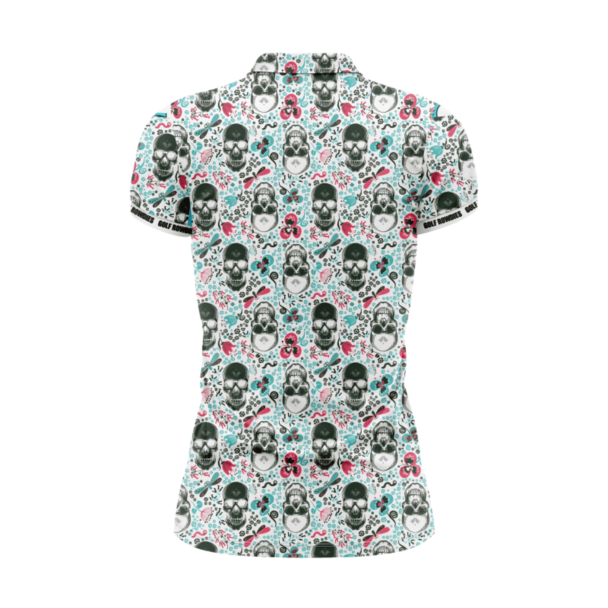 Golf Rowdies Skull Polo Damen