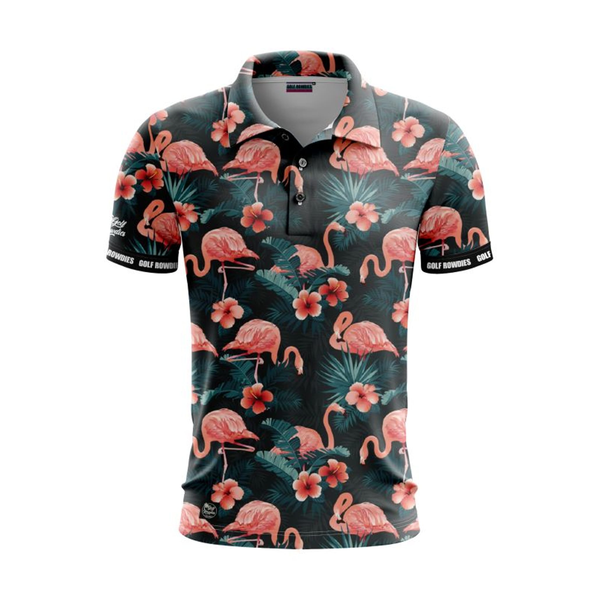 Golf Rowdies Flamingo Polo Herren